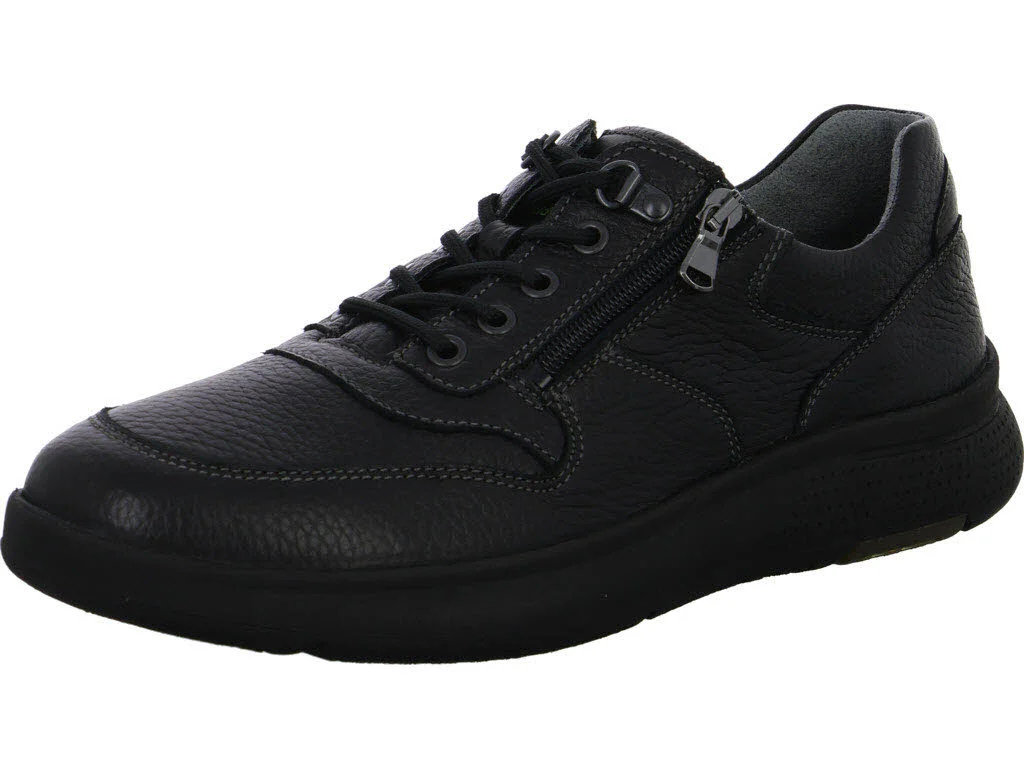 Waldläufer Herren Schnürschuhe 984007-199/001 Heiko schwarz H (weit)