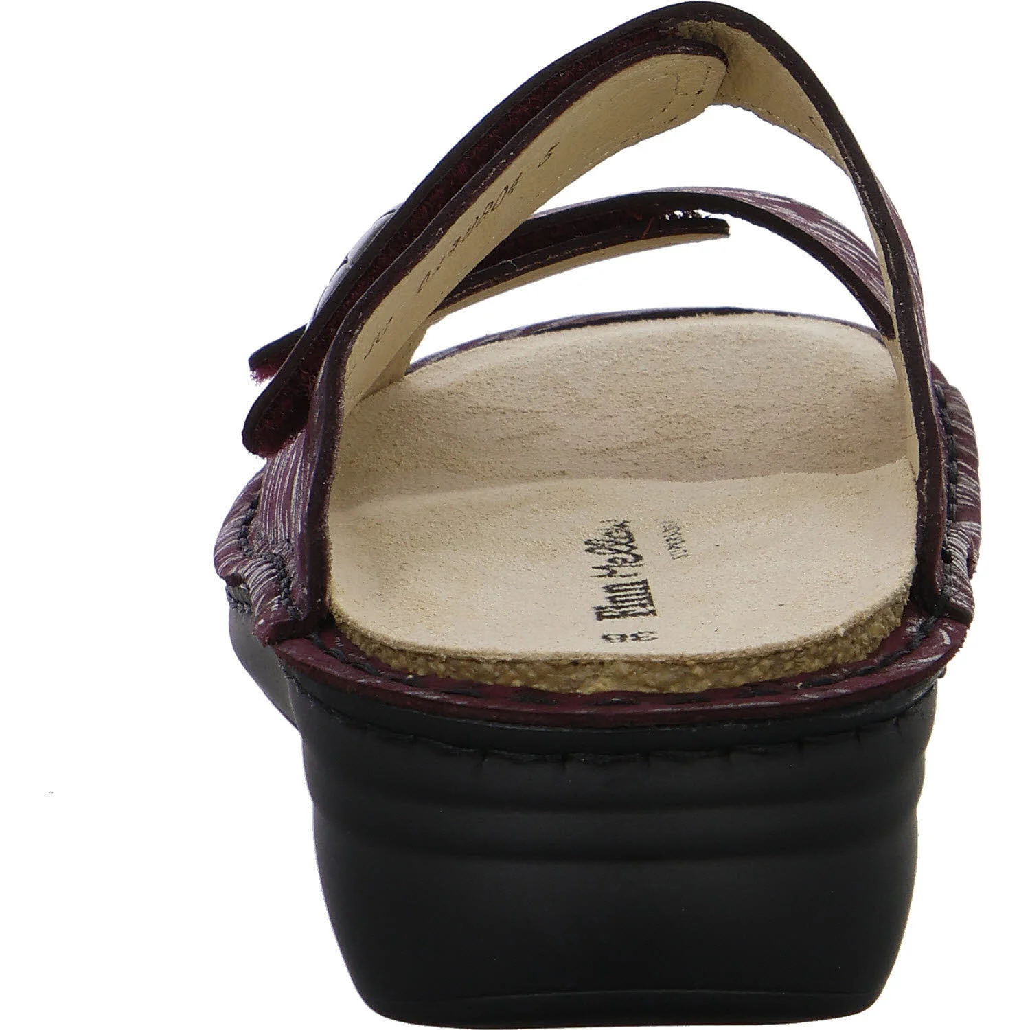 Finn Comfort Damen Pantoletten 02642-853391 Moorea bordo weit