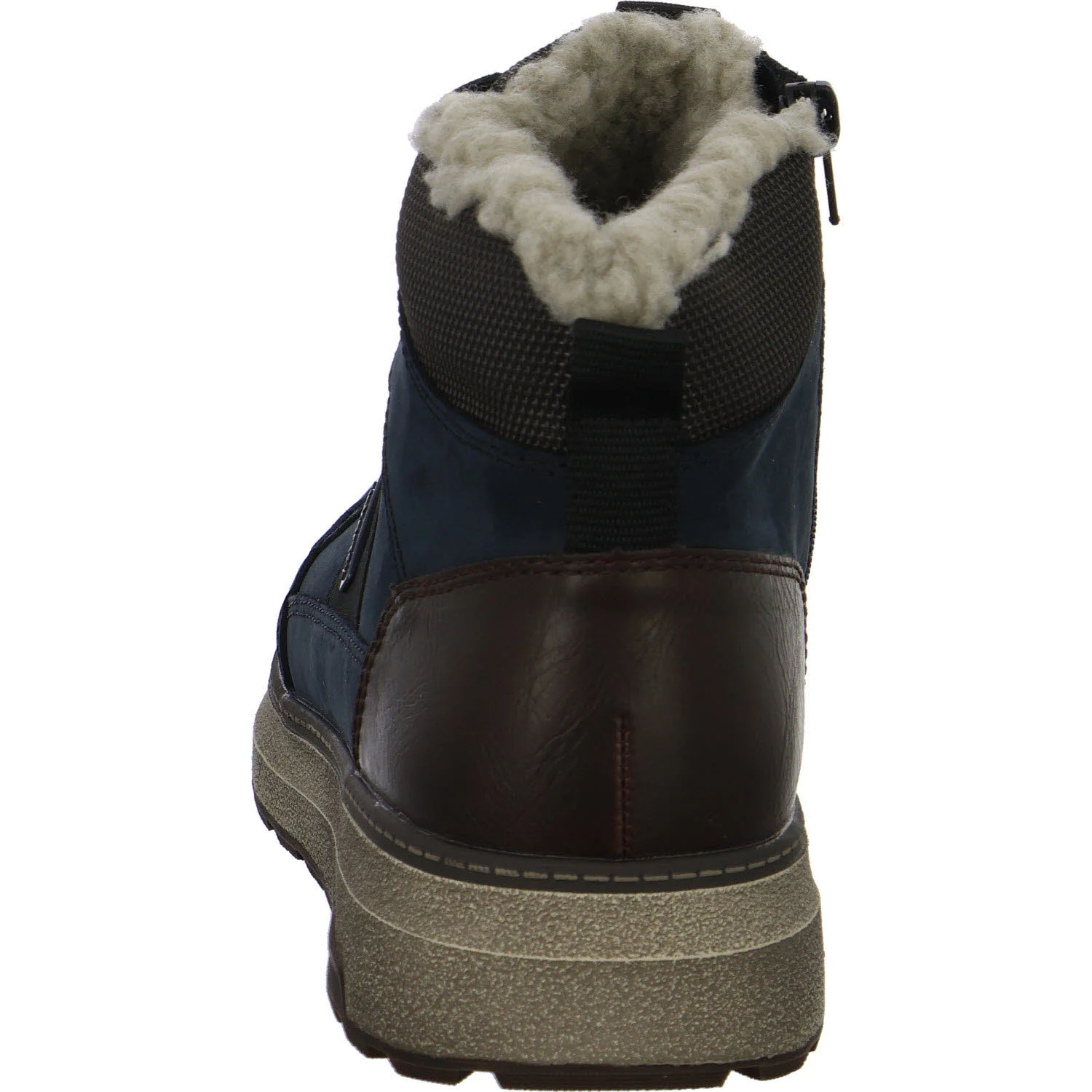 Rieker Herren Schnürstiefel warm B5546-14 B5546 pazifik/kastanie/schwarz-braun H (extra weit)