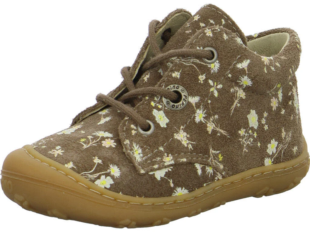 Ricosta Kinder Halbschuhe zum Schnüren 50 1200502/272 Dots schoko WMS mittel