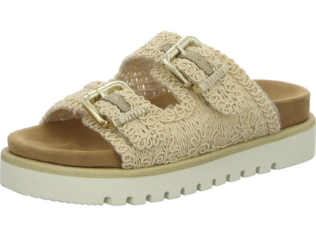 Mustang Damen Pantoletten 1461713-004 1461713 beige normal