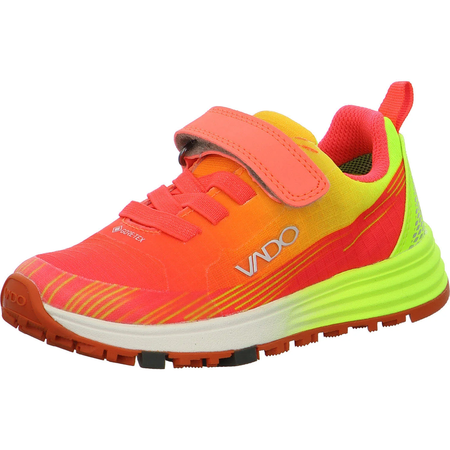 VADO Kinderschuh zum Schlupfen 43334-3301/778 WILLY Lo Elastic GTX neon orange normal