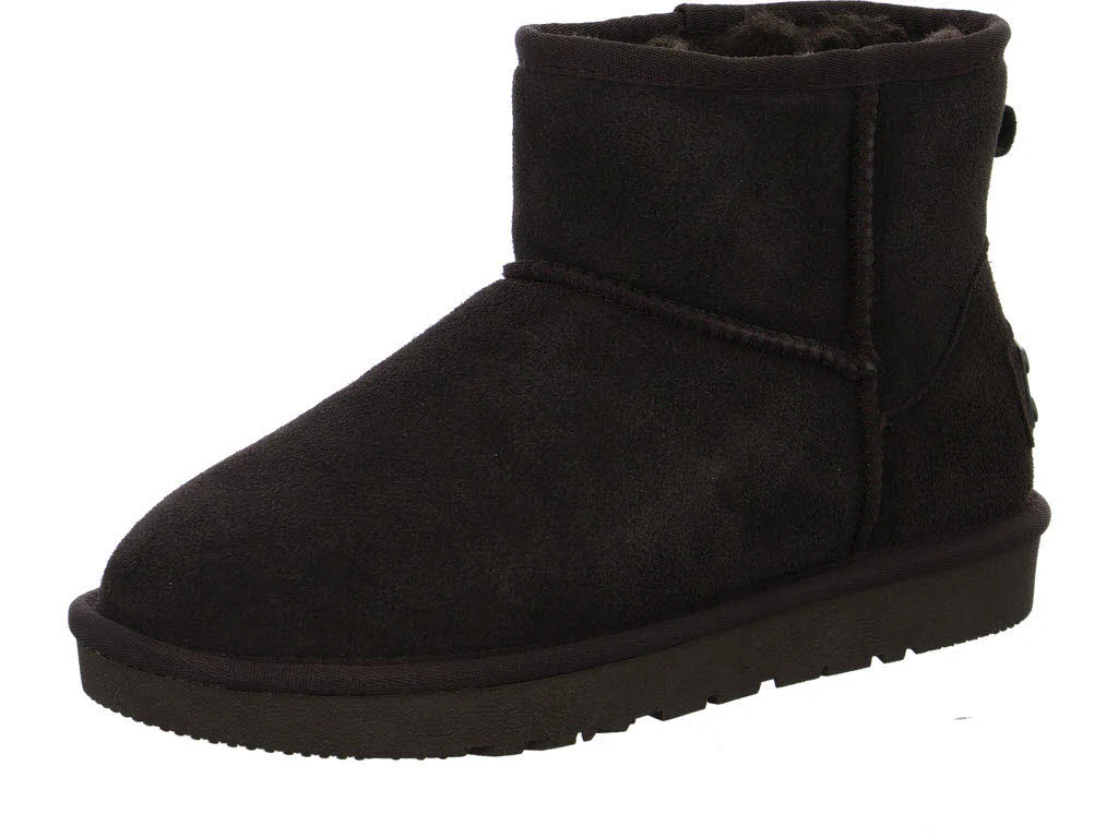 2go Fashion Damen Stiefelette warm 8978602-32 8978602 dunkelbraun normal