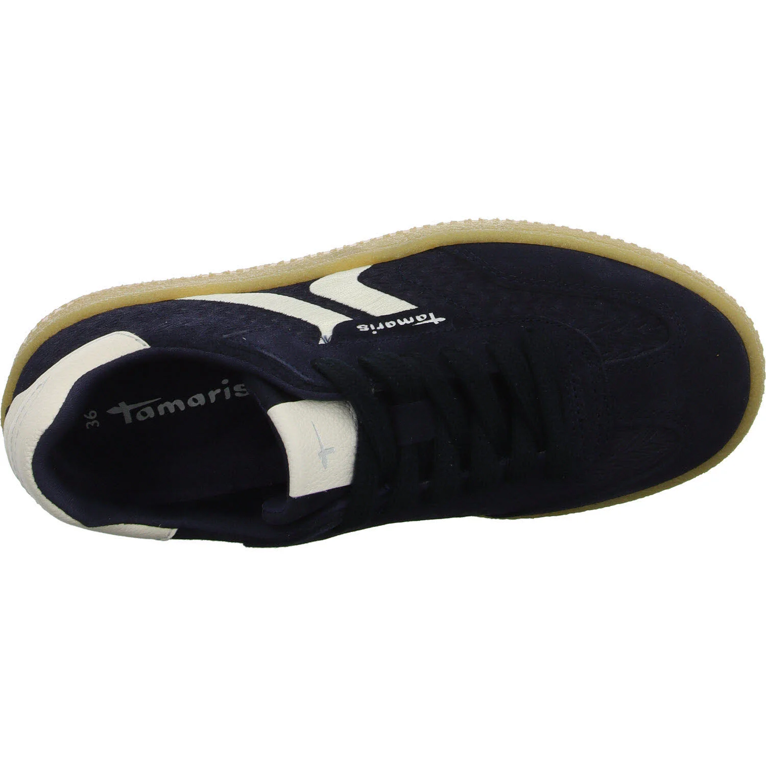 Tamaris Damen Schnürschuhe 1-23723-44/805 1-23723-44 navy normal