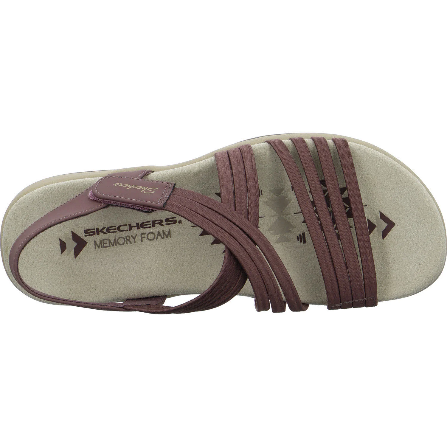 Skechers Damen Sandalen 164036 MVE Reggae Slim - Sunnyside 2.0 mauve normal