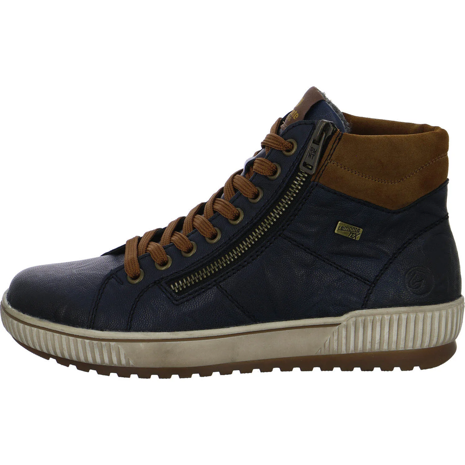 Remonte Damen Schnürstiefel D0772-16 D0772 mare/reh/mare G (weit)