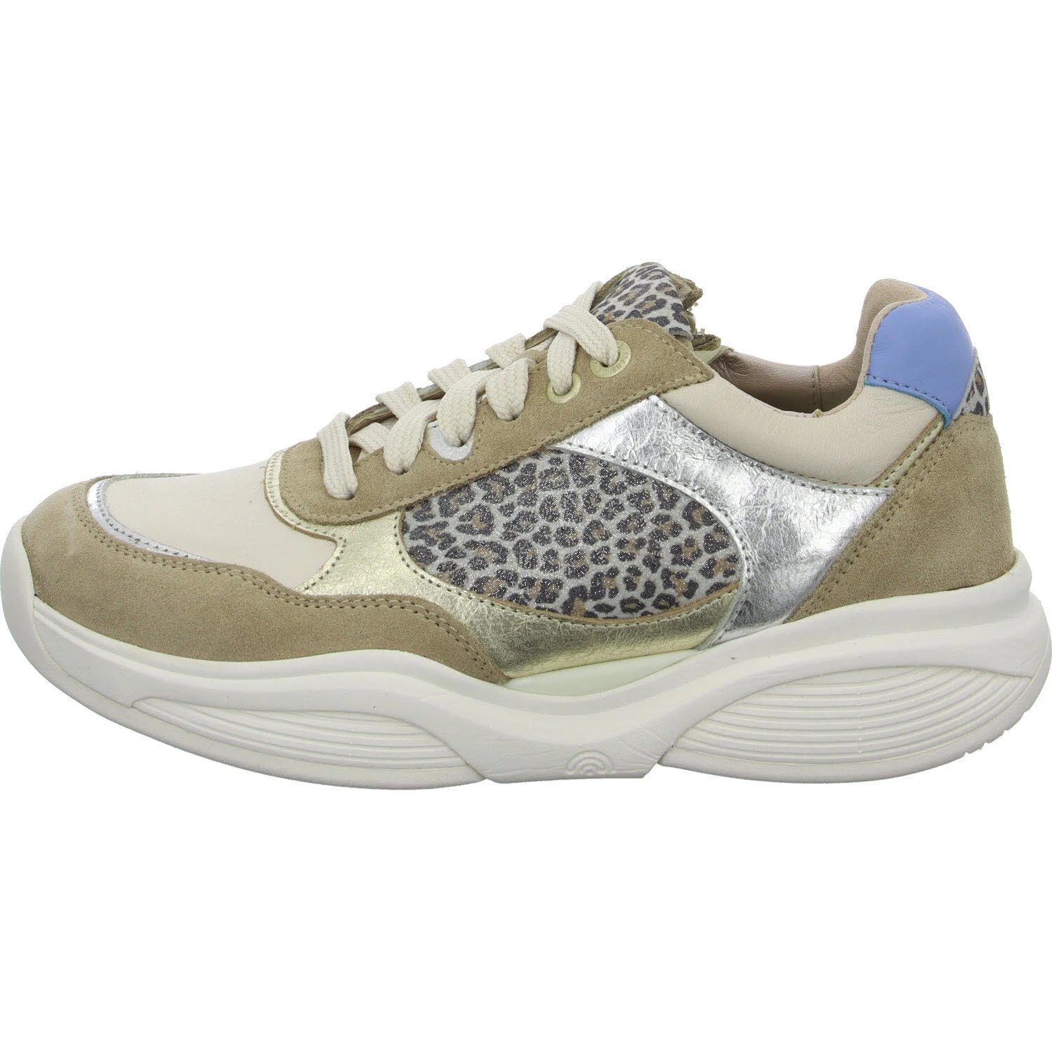 Xsensible Damen Schnürschuhe 32009.3/505-HX SWX27 taupe fantasy HX (weit)