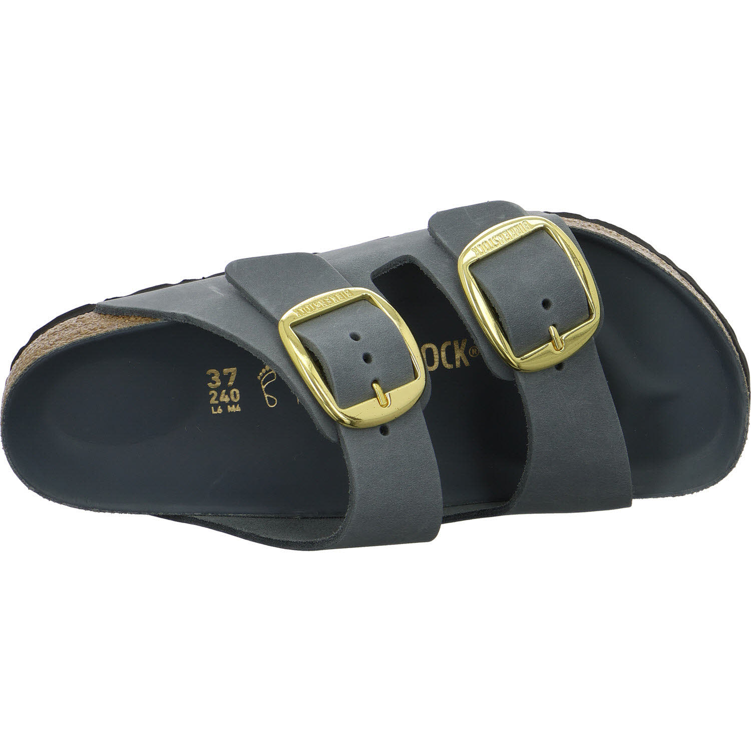 BIRKENSTOCK Pantoletten 1032027 Arizona Big Buckle basalt gray normal