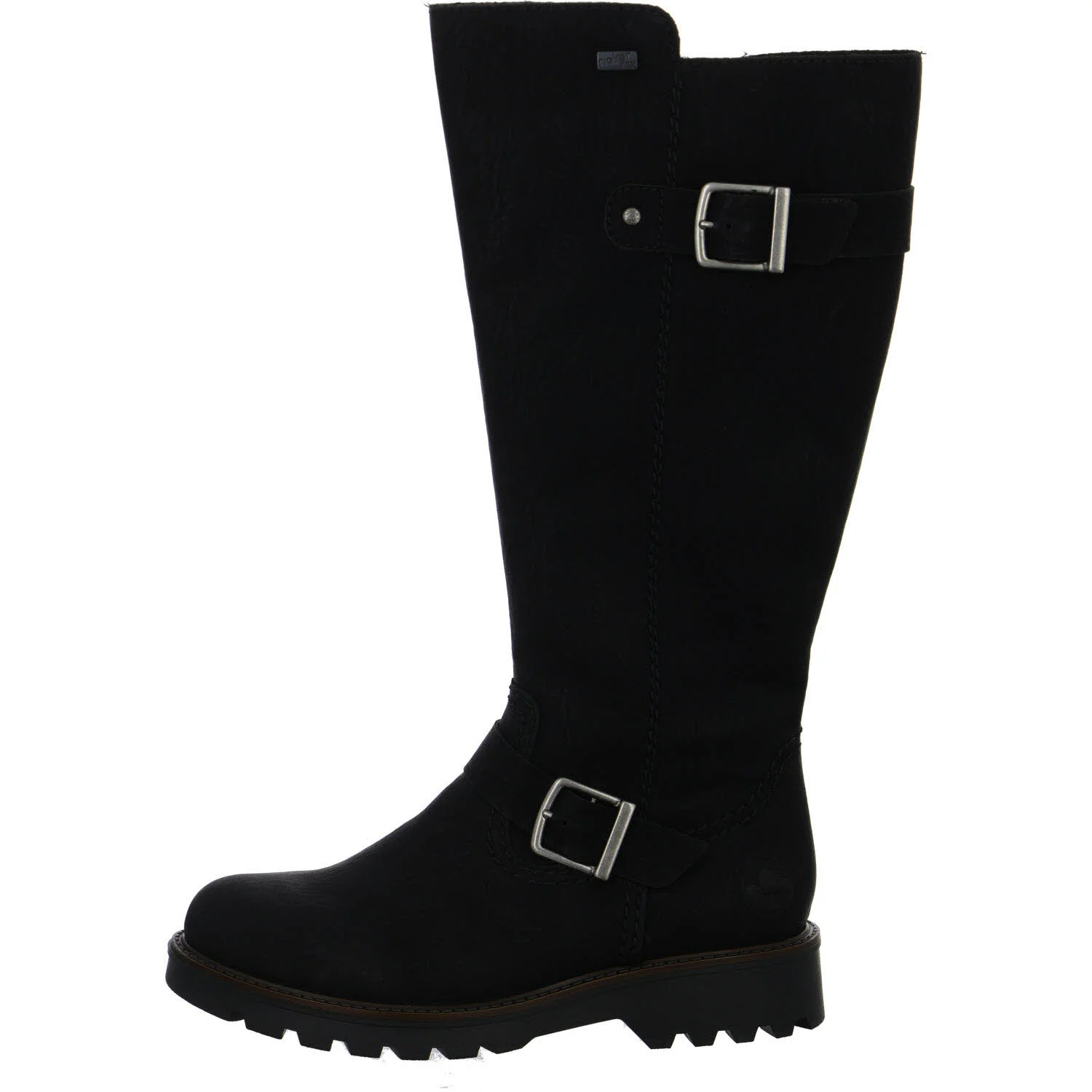 Element 6 von 8 (Bild) – Rieker Damen Langschaftstiefel warm 73292-00 73292 schwarz F 1/2 (normal)