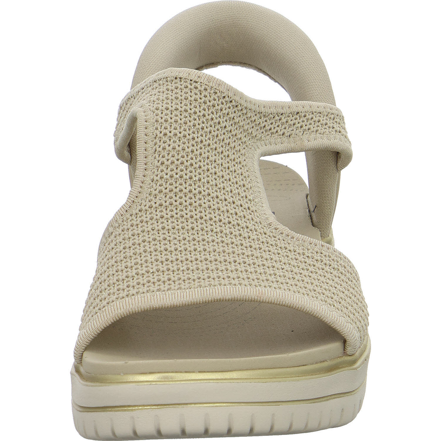 Jana Damen Sandalen 8-28775-46/499 8-28775-46 beige/gold H (weit)