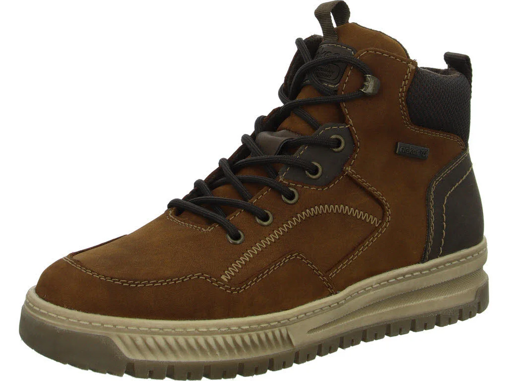 Rieker Herren Schnürstiefel 38554-22 38554 noce/moro/moro/schoko H (extra weit)