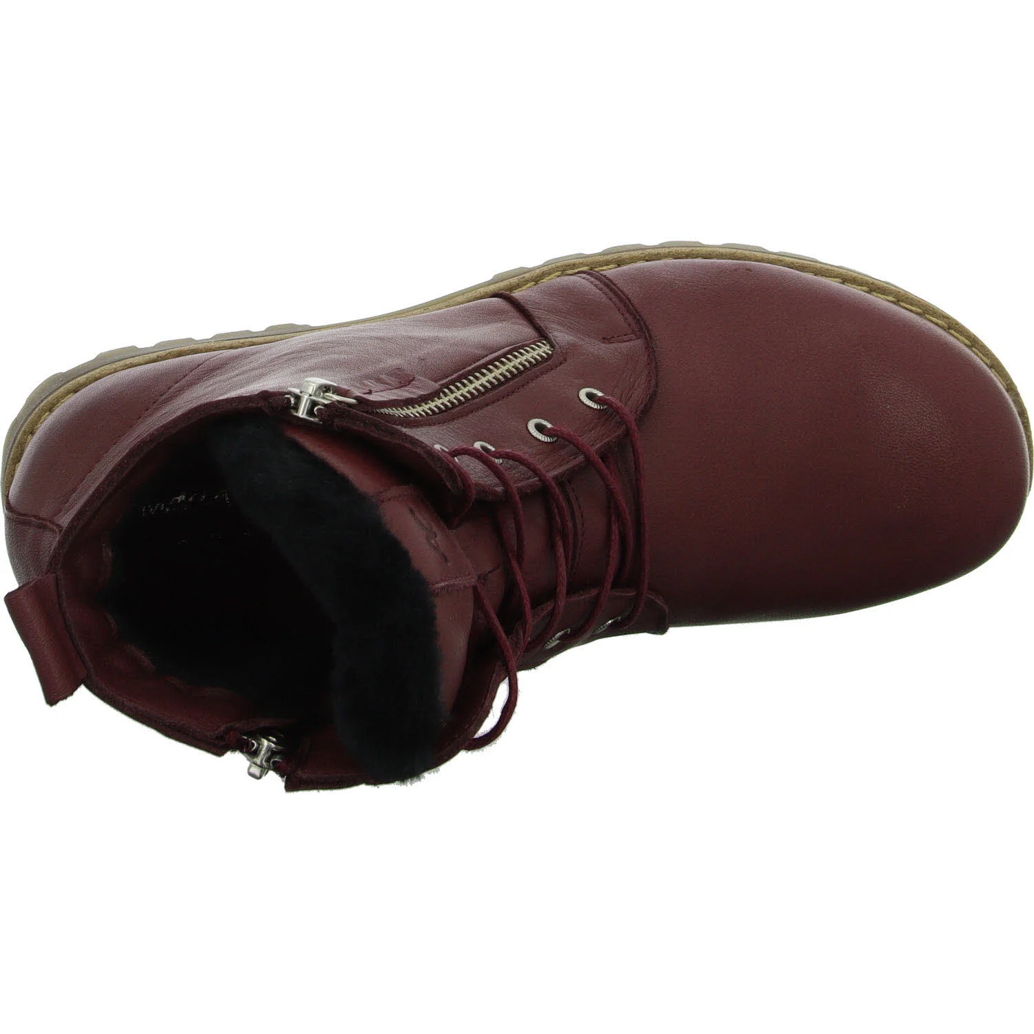 Andrea Conti Damen Schnürstiefel warm 0346060/582 0346060 burgund normal