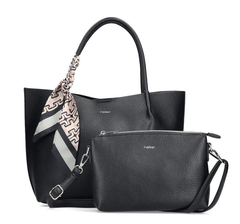 Rieker Handtaschen H1399-00 H1399 schwarz