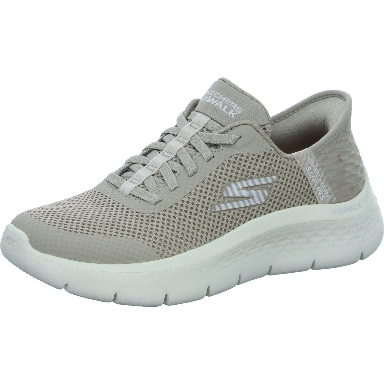 Element 2 von 8 (Bild) – Skechers Damen Slipper 124836 TPE GO WALK Flex - Grand Entry taupe normal
