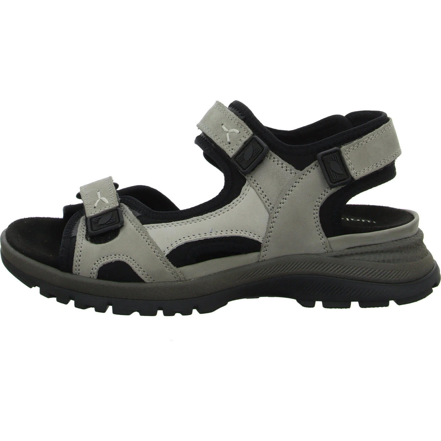 Element 6 von 8 (Bild) – Waldläufer Damen Sandalen 769004-100/003 H-Sora schwarz grau stein H (weit)