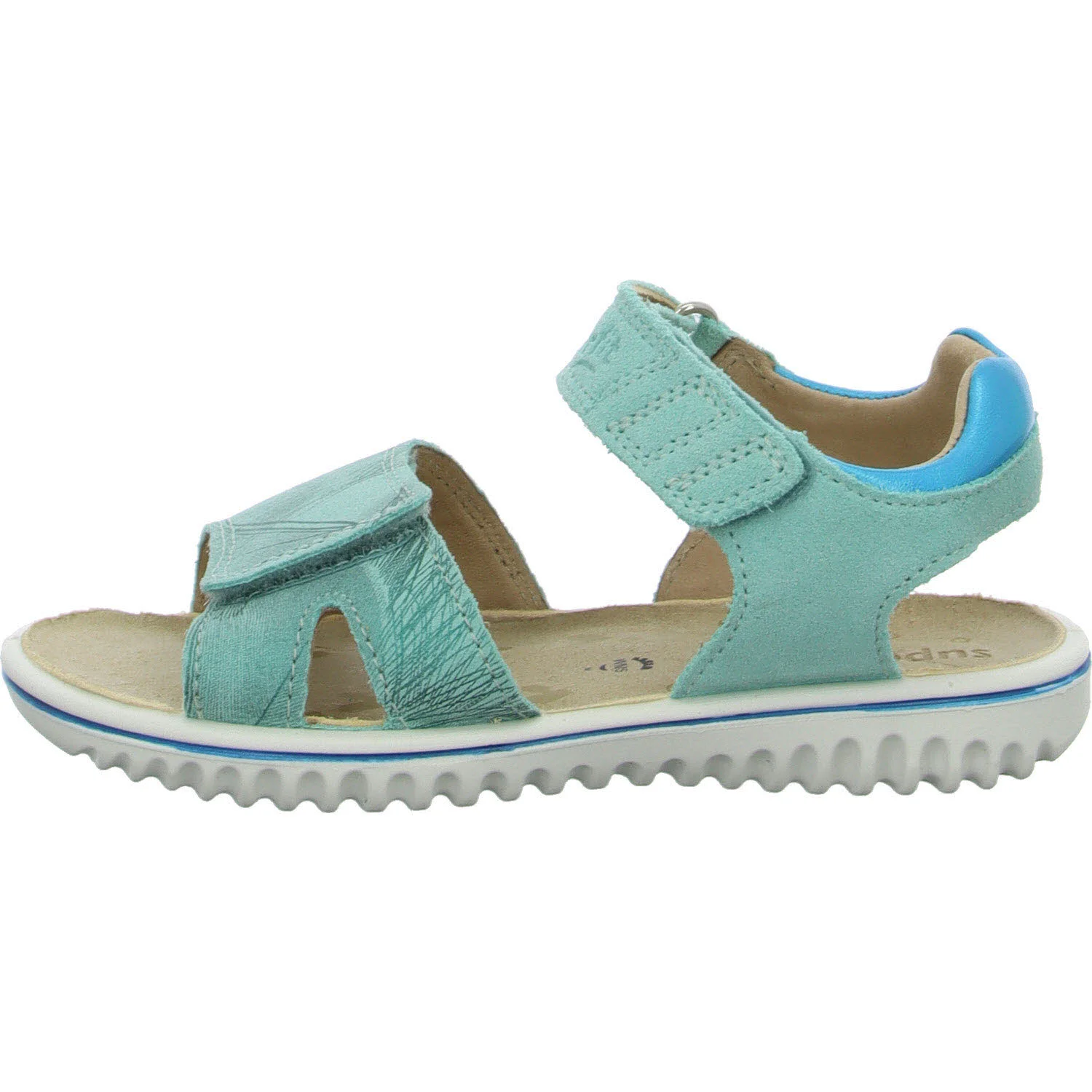 Element 6 von 8 (Bild) – Superfit Kinder Sandalen 1-609004-7500 Sparkle hellgrün/hellblau WMS mittel