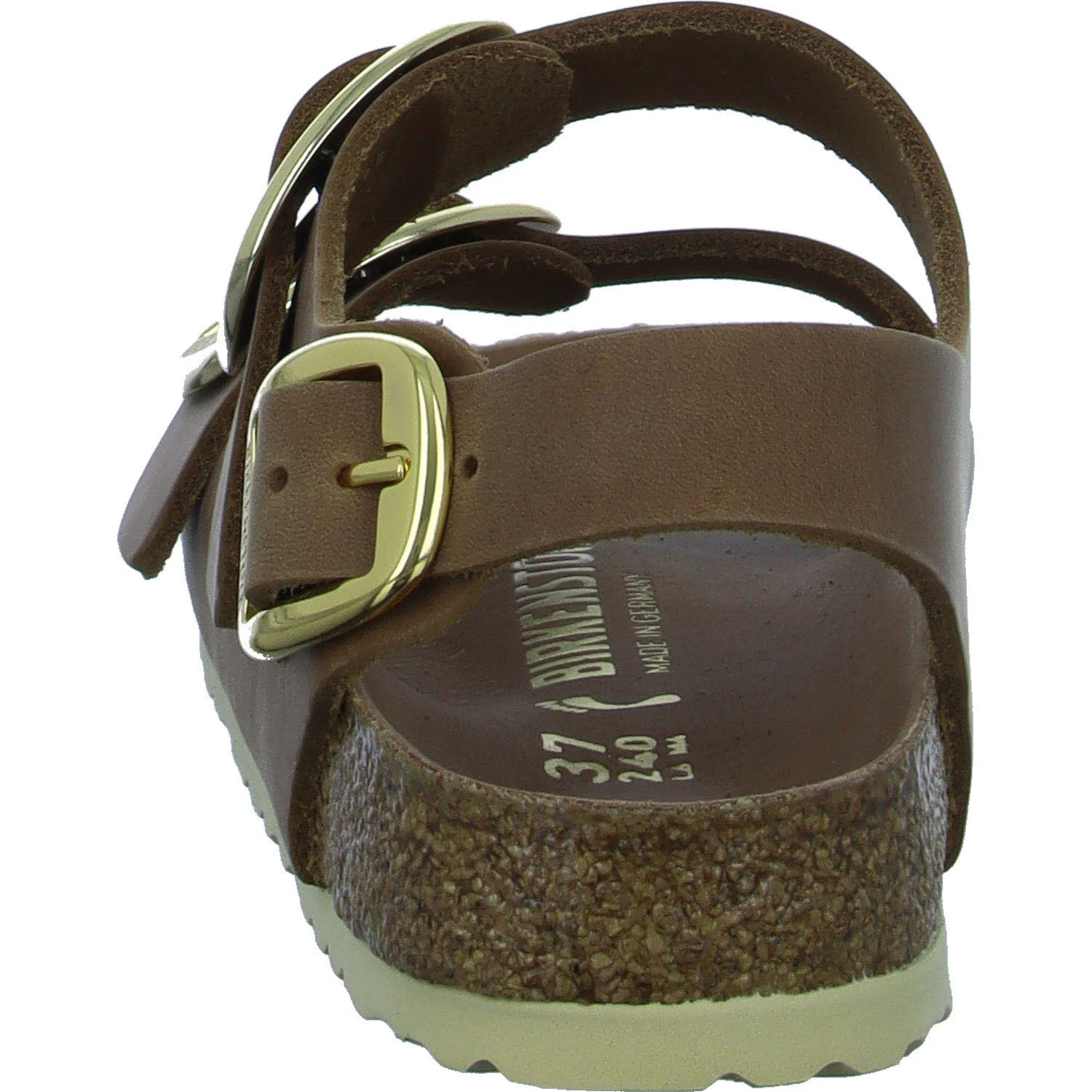 Element 4 von 8 (Bild) – BIRKENSTOCK Damen Sandalen 1024067 Milano Big Buckle cognac schmal