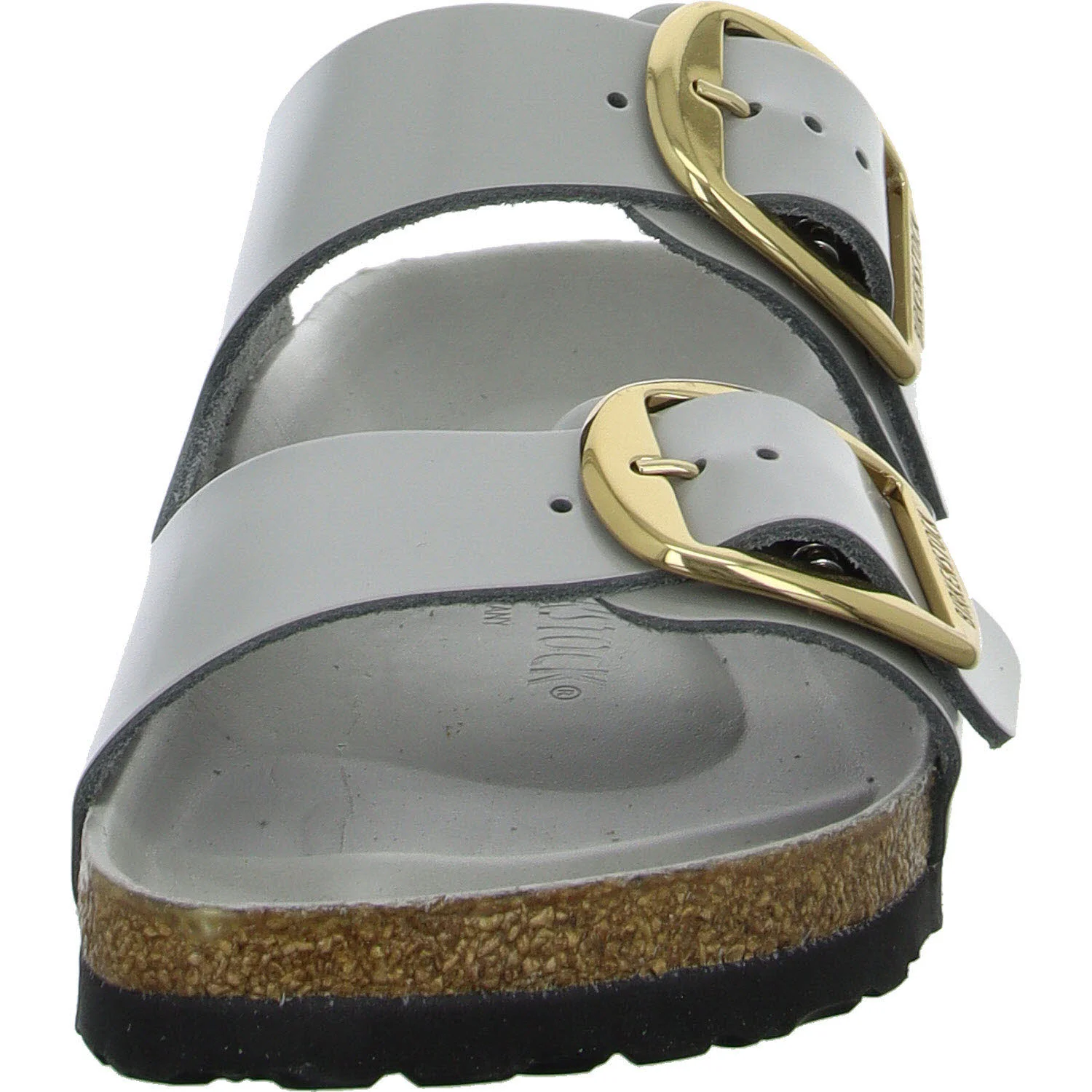 Element 3 von 8 (Bild) – BIRKENSTOCK Pantoletten 1029391 Arizona Big Buckle high-shine stone coin schmal