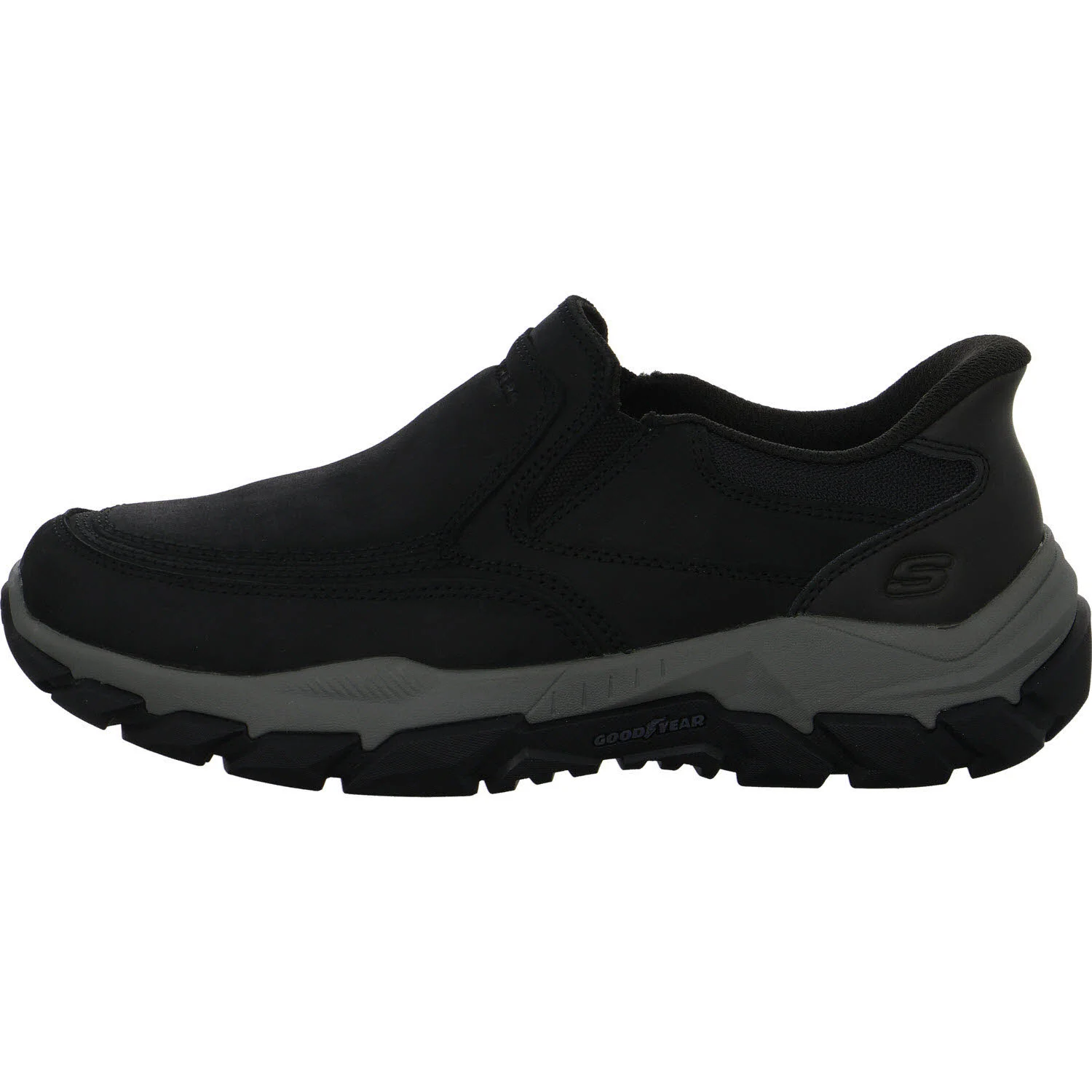 Skechers Herren Slipper 205680 BLK Santoro - Archaic black normal