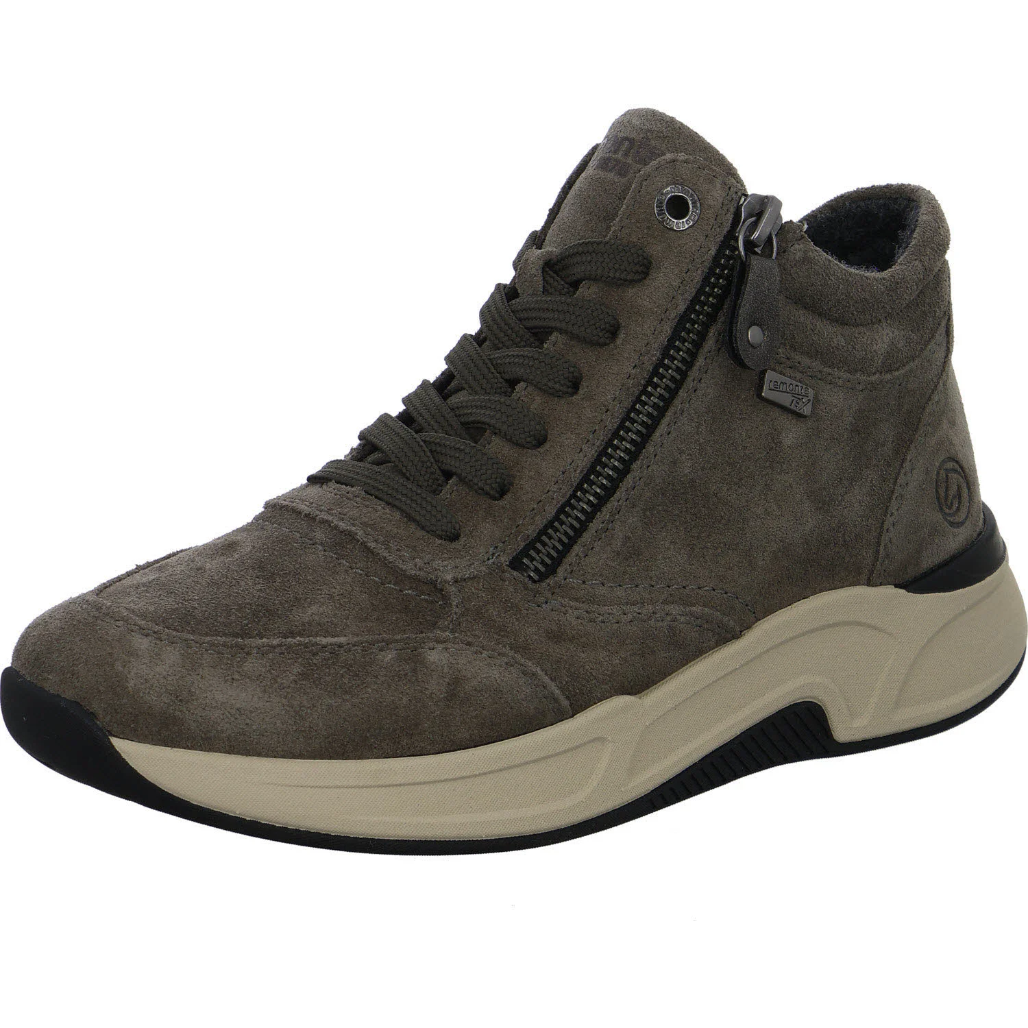 Remonte Damen Schnürstiefel D3V71-45 D3V71 smoke/altsilber H (extra weit)