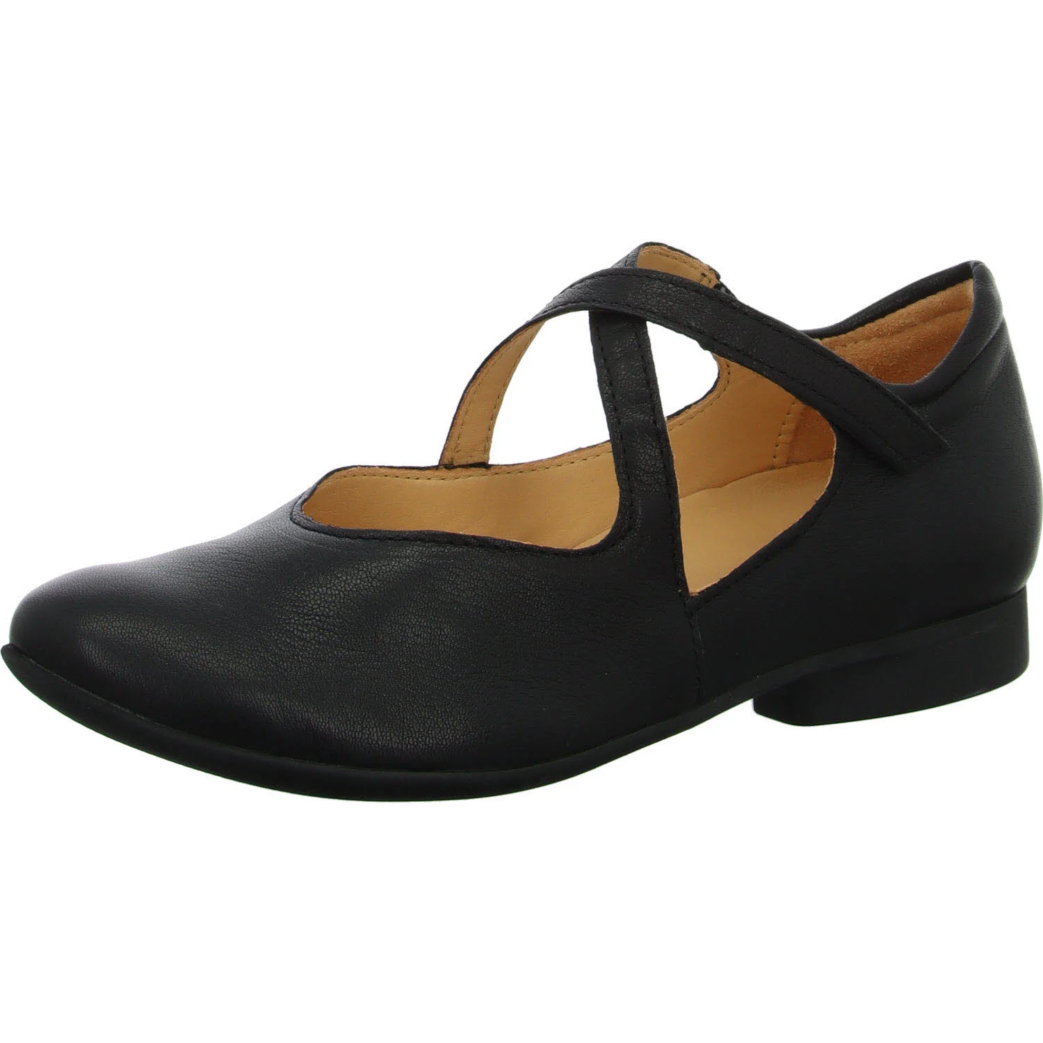 Element 2 von 8 (Bild) – Think Damen Spangenschuhe 3-000564-0010 Guad 2 schwarz F 1/2 (normal)