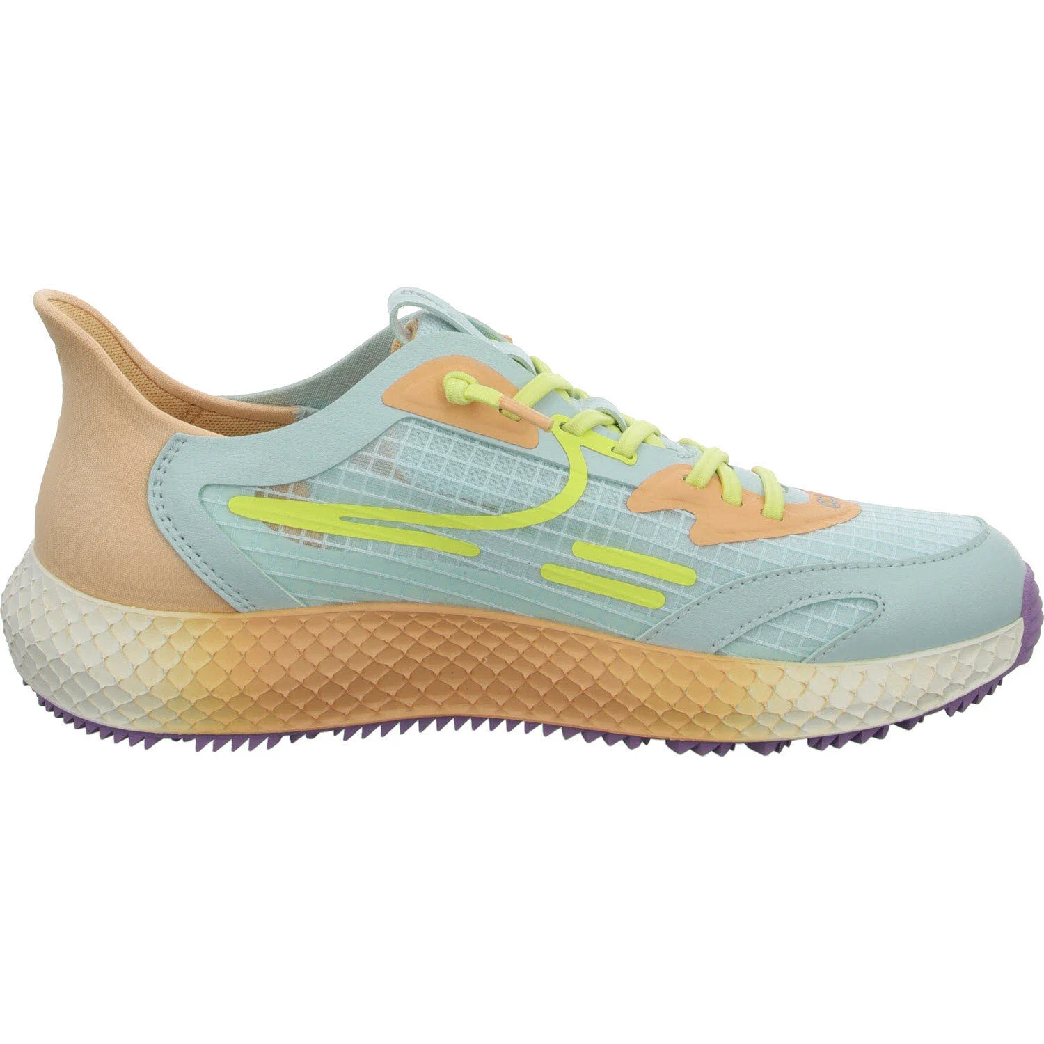tenhaag Damen Slipper 0025-079 easyhaag sky/peach/butter normal