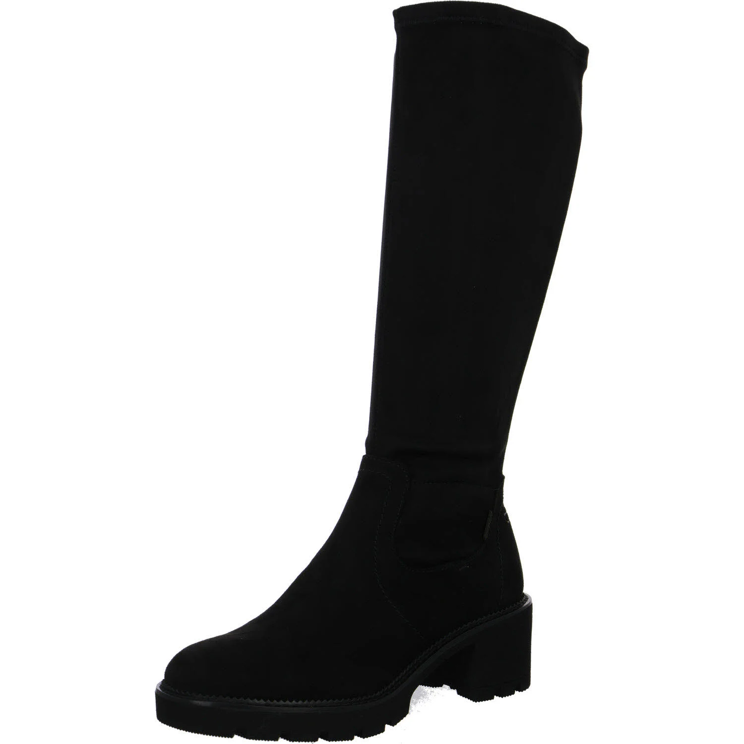 Element 2 von 8 (Bild) – Tamaris Comfort Damen Langschaftstiefel 8-86500-45-001 8-86500-45 black weit