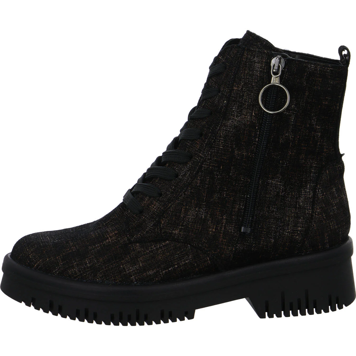 Element 6 von 8 (Bild) – Waldläufer Damen Schnürstiefel 934802-137/216 H-Alea moro H (weit)