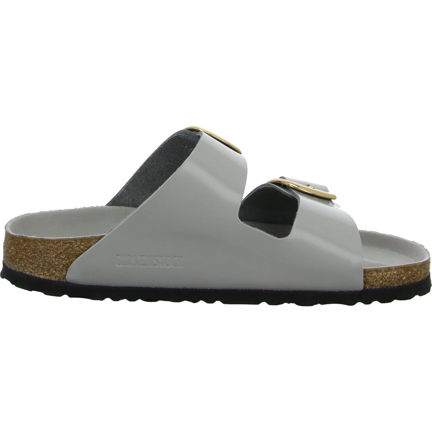 Element 7 von 8 (Bild) – BIRKENSTOCK Pantoletten 1029391 Arizona Big Buckle high-shine stone coin schmal