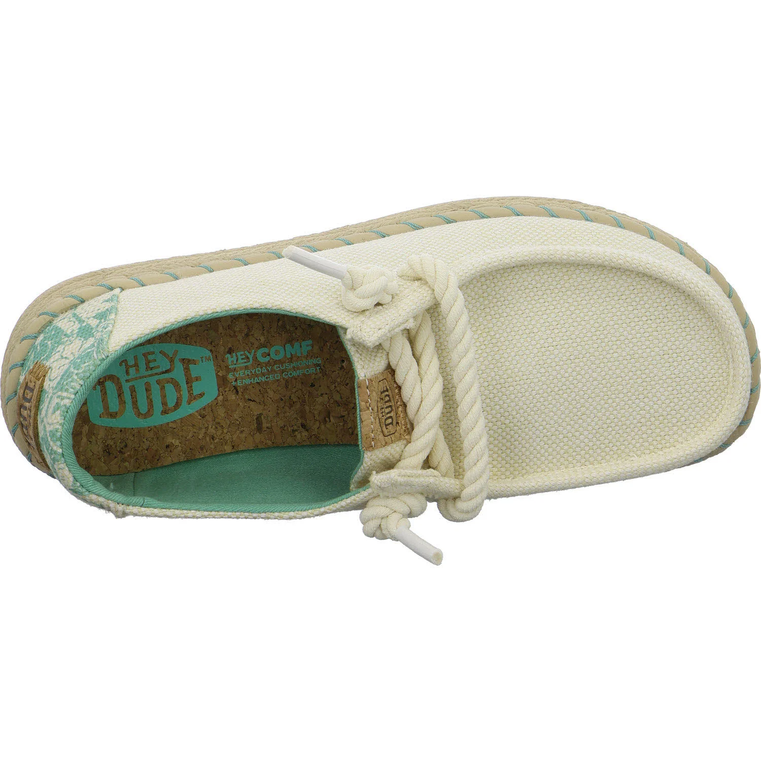 heydude Damen Slipper HD45237-0NI Wendy Espadrille Hibiscus egret/multi weit