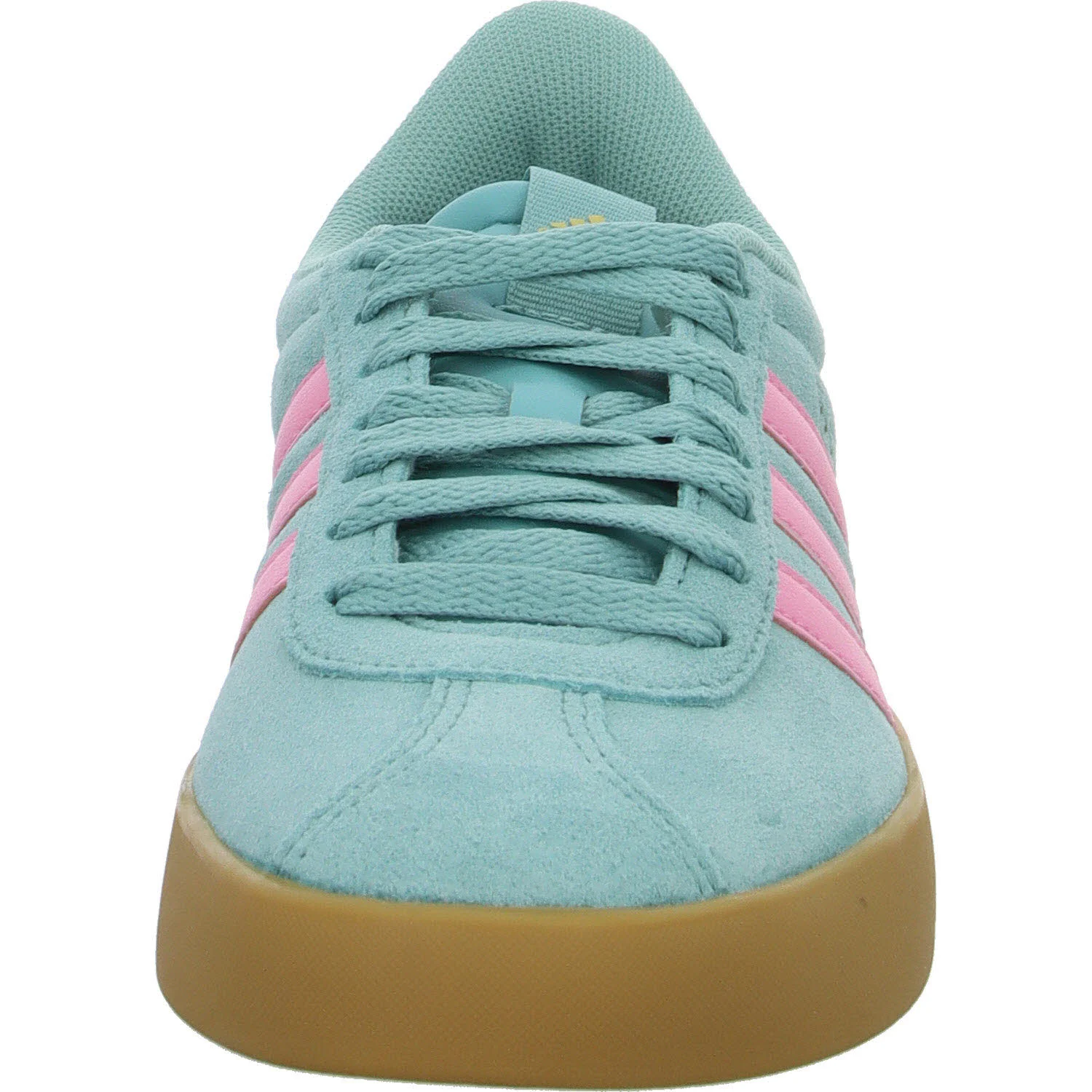 Adidas Damen Schnürschuhe IH6518/000 VL COURT 3.0 mint ton/bliss pink/gold met. normal