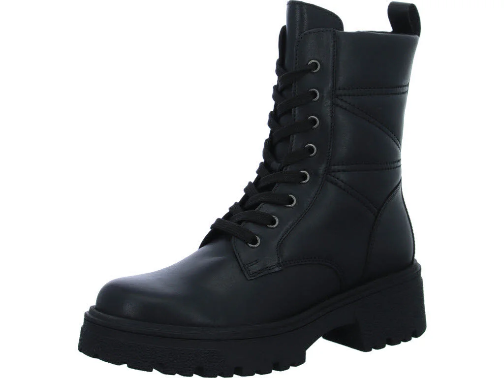 Element 1 von 8 (Bild) – Gabor Damen Schnürstiefel warm 51.760.77 51.760 schwarz F (schmal/normal)