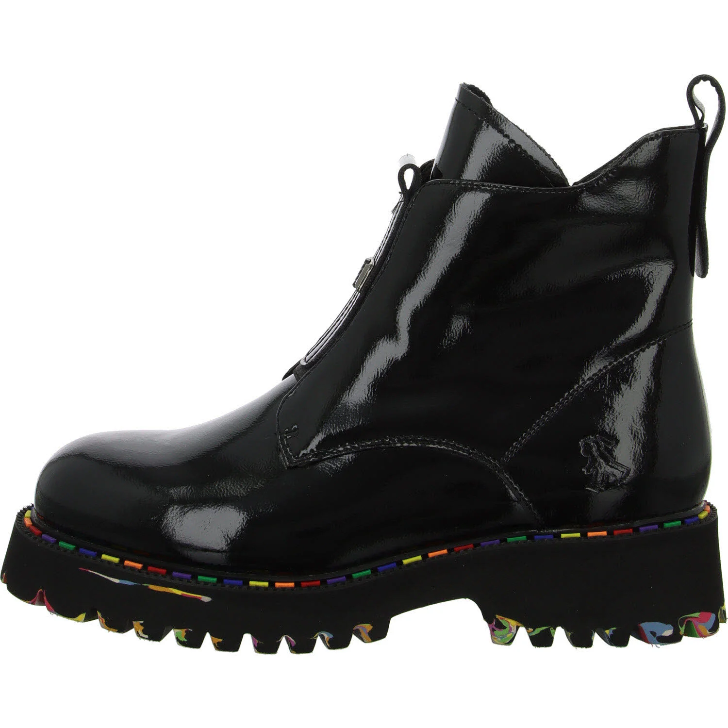 2go Fashion Damen Stiefeletten 8983507-902 8983507 schwarz(lack) normal