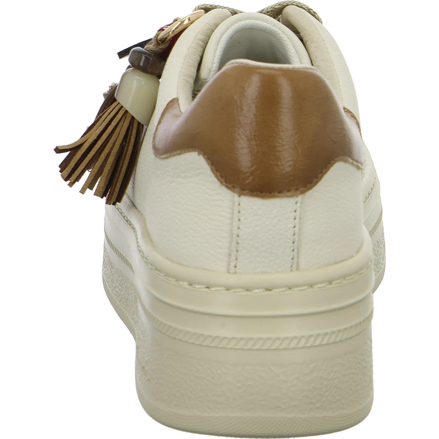 Tamaris Damen Schnürschuhe 1-23775-47/430 1-23775-47 ivory comb normal