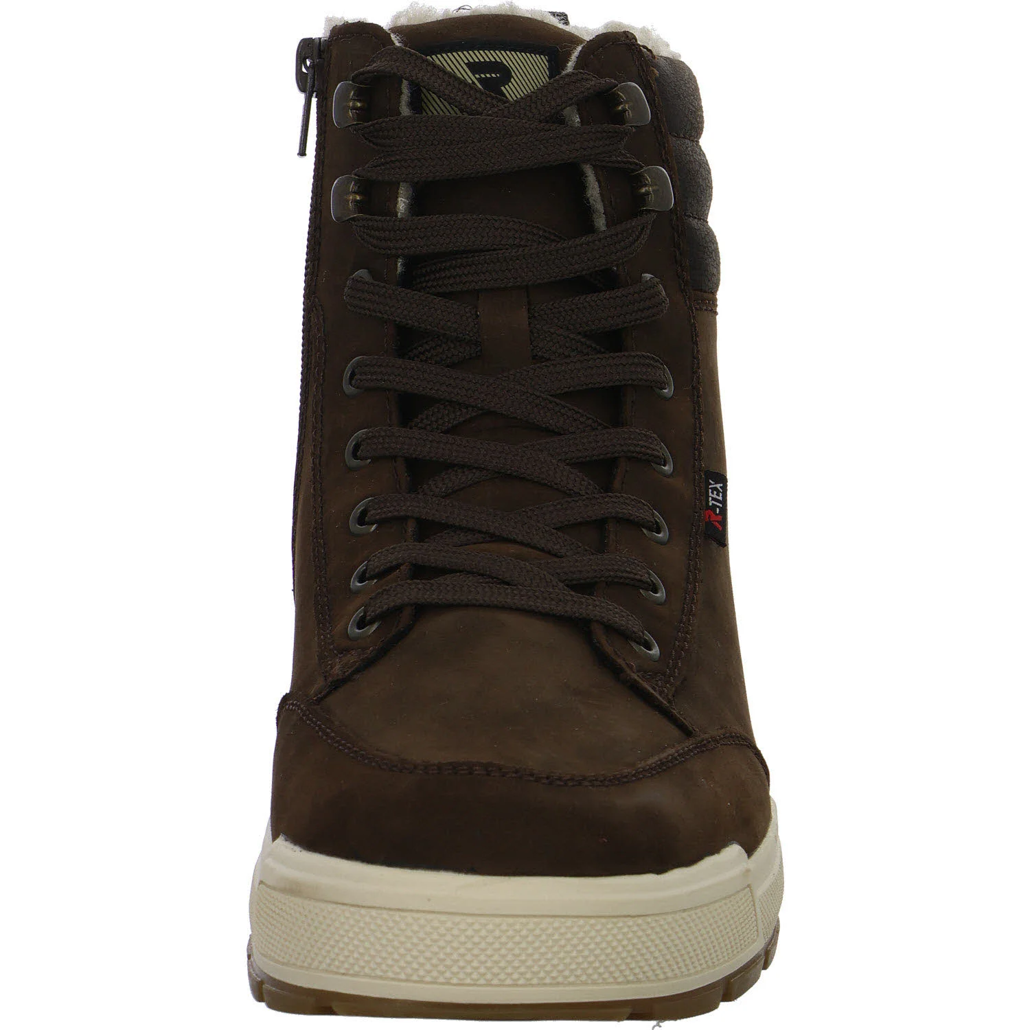 Rieker Herren Schnürstiefel warm U0071-25 U0071 cigar/braun/schwarz G 1/2 (weit)