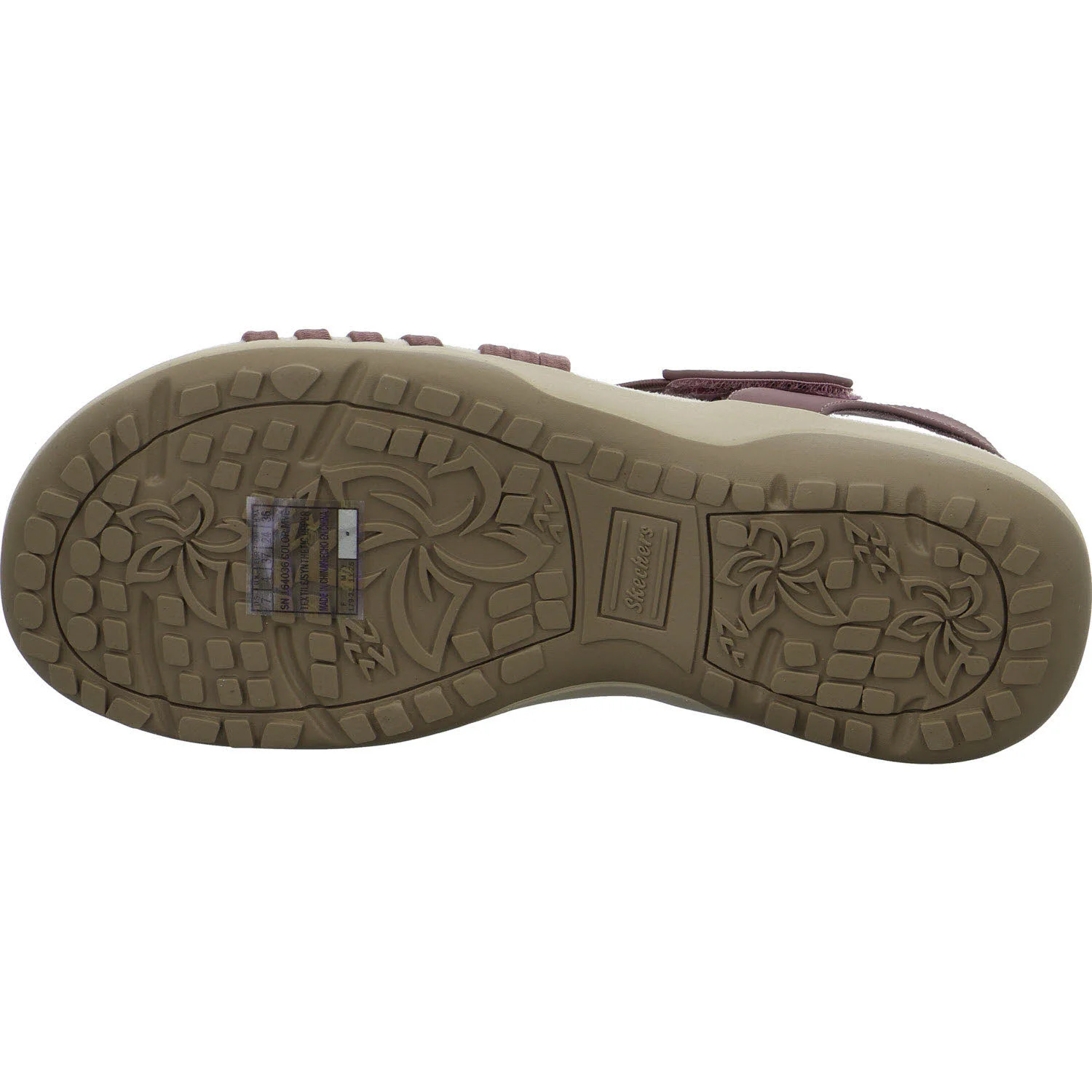 Skechers Damen Sandalen 164036 MVE Reggae Slim - Sunnyside 2.0 mauve normal