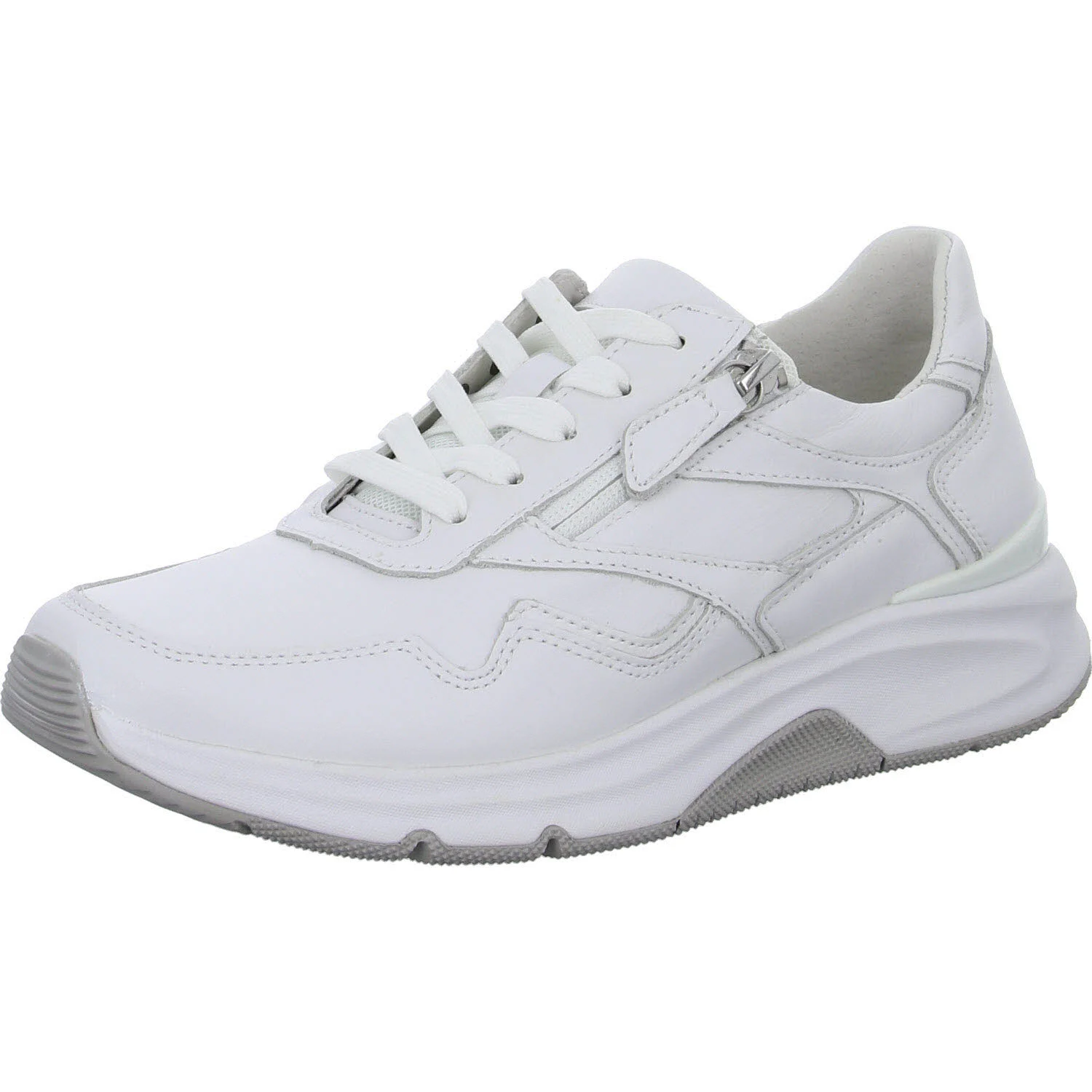 Element 6 von 7 (Bild) – Gabor Rollingsoft Damen Schnürschuhe 86.896.51 86.896 weiss G (normal)
