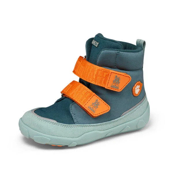 Affenzahn Kinder Winterstiefel 01249-20153 Winterstiefel Vegan Comfy Hase grün,türkis normal