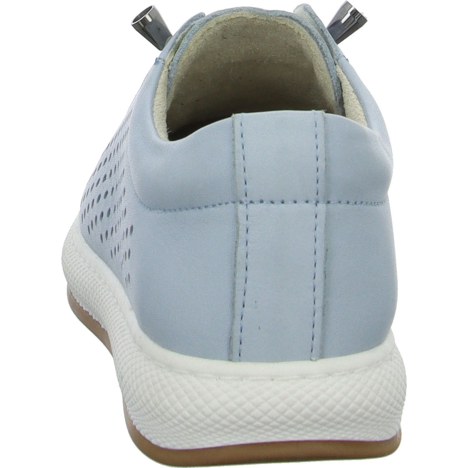 Andrea Conti Damen Slipper 0671000/828 0671000 pastellblau/weiss normal