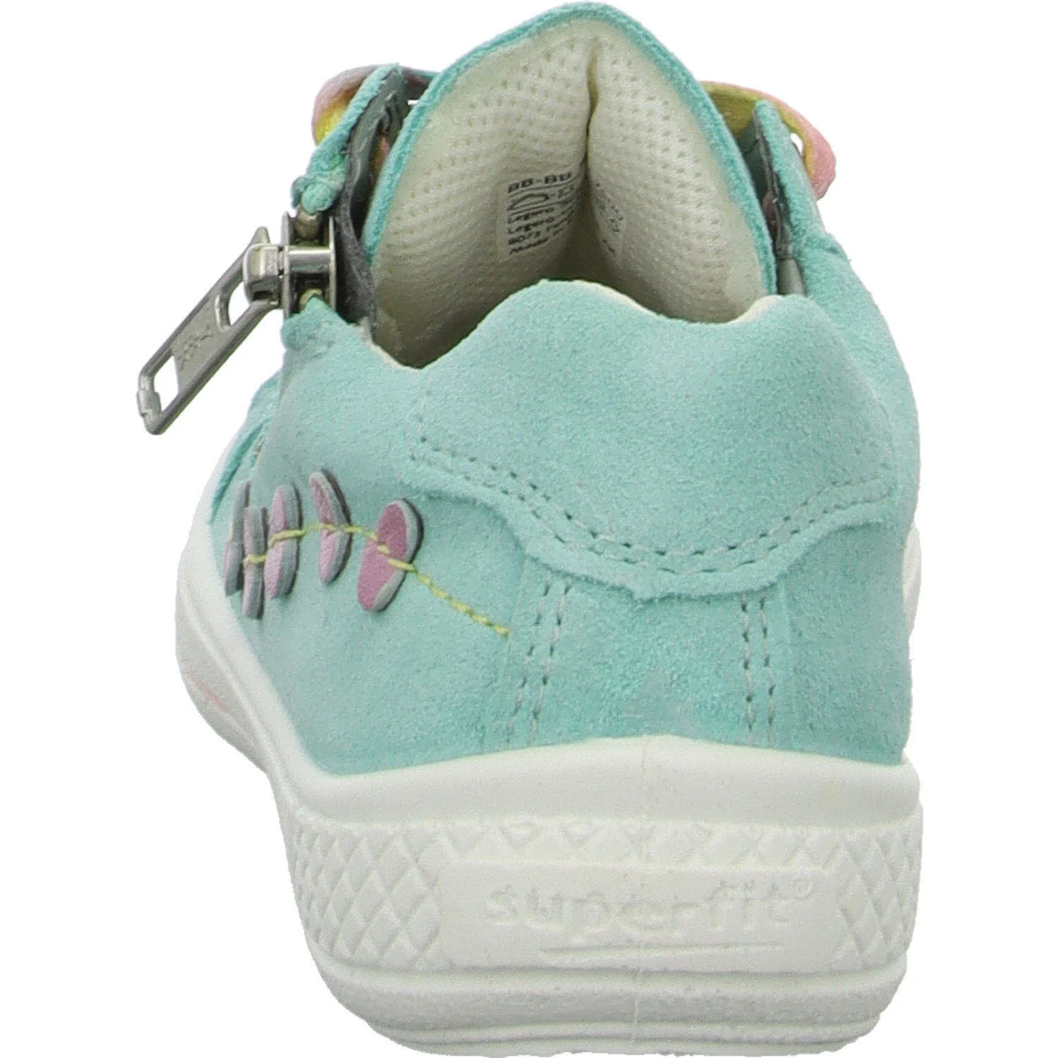 Element 4 von 8 (Bild) – Superfit Kinder Halbschuhe zum Schnüren 1-000093-7500 Tensy hellgrün/rosa WMS mittel