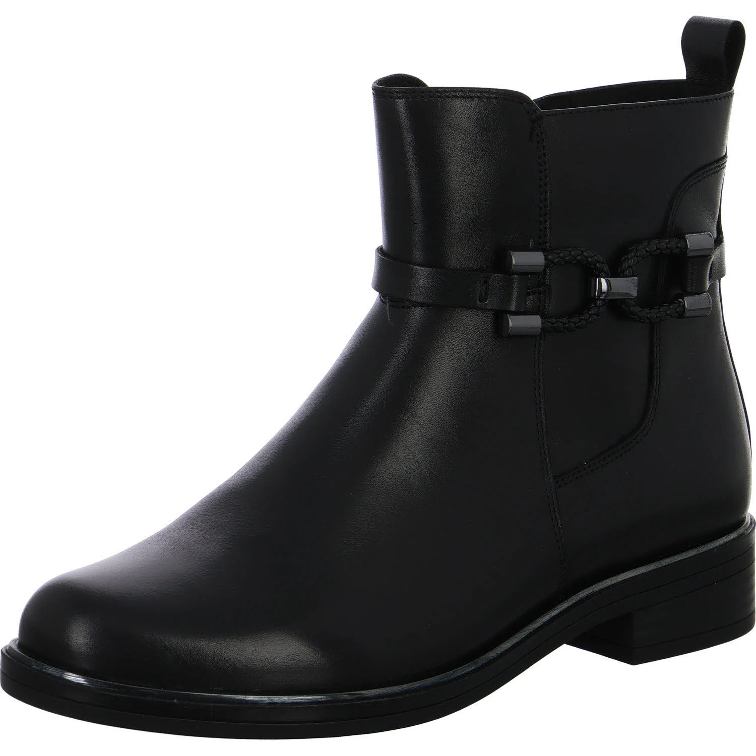 Caprice Damen Stiefeletten 9-25324-47-022 9-25324-47 black nappa H (weit)