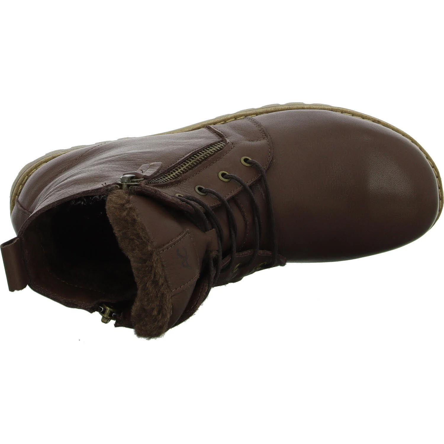 Andrea Conti Damen Schnürstiefel warm 0346060/795 0346060 mokka normal