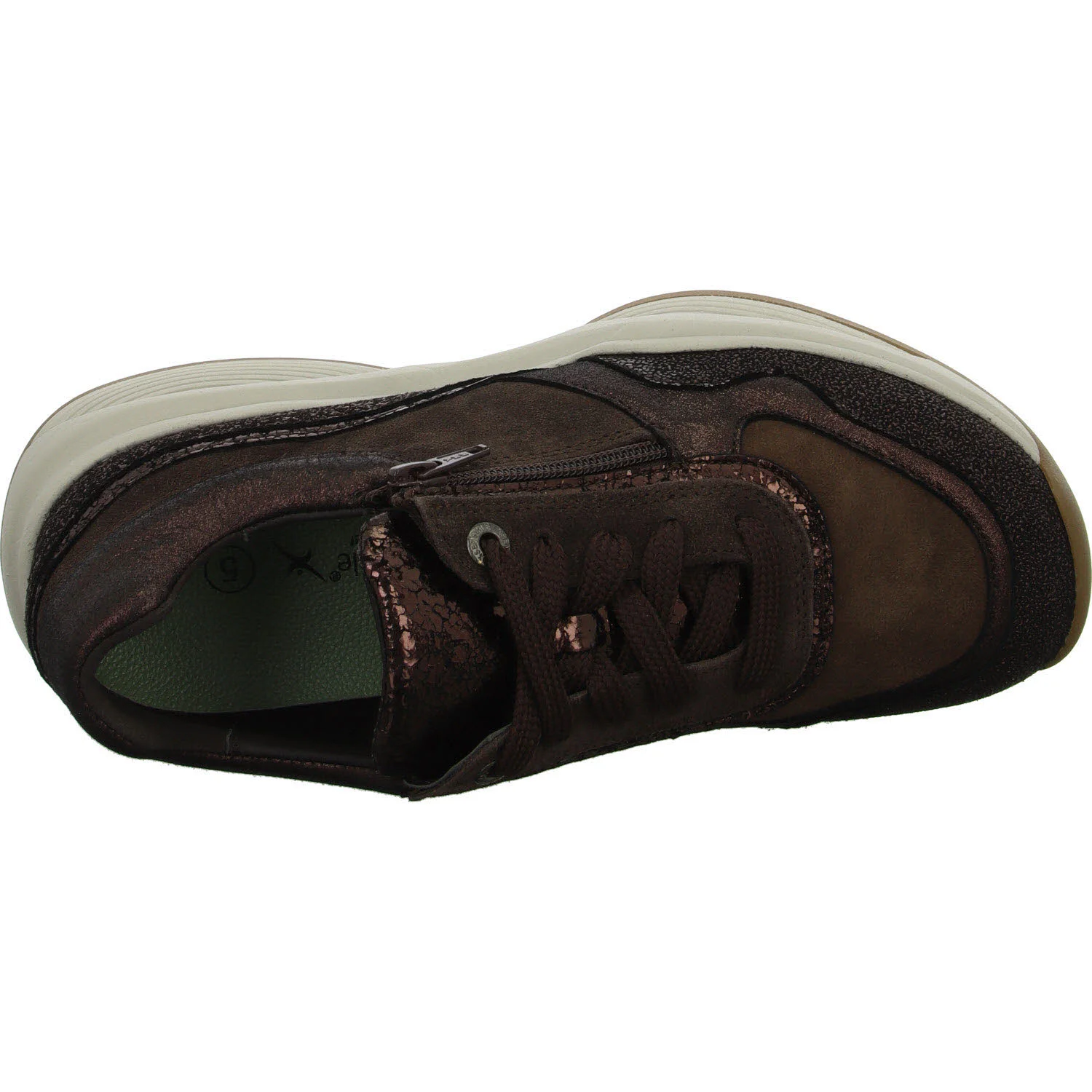 Xsensible Damen Schnürschuhe 30085.2/307-HX SWX11 dark brown HX (weit)