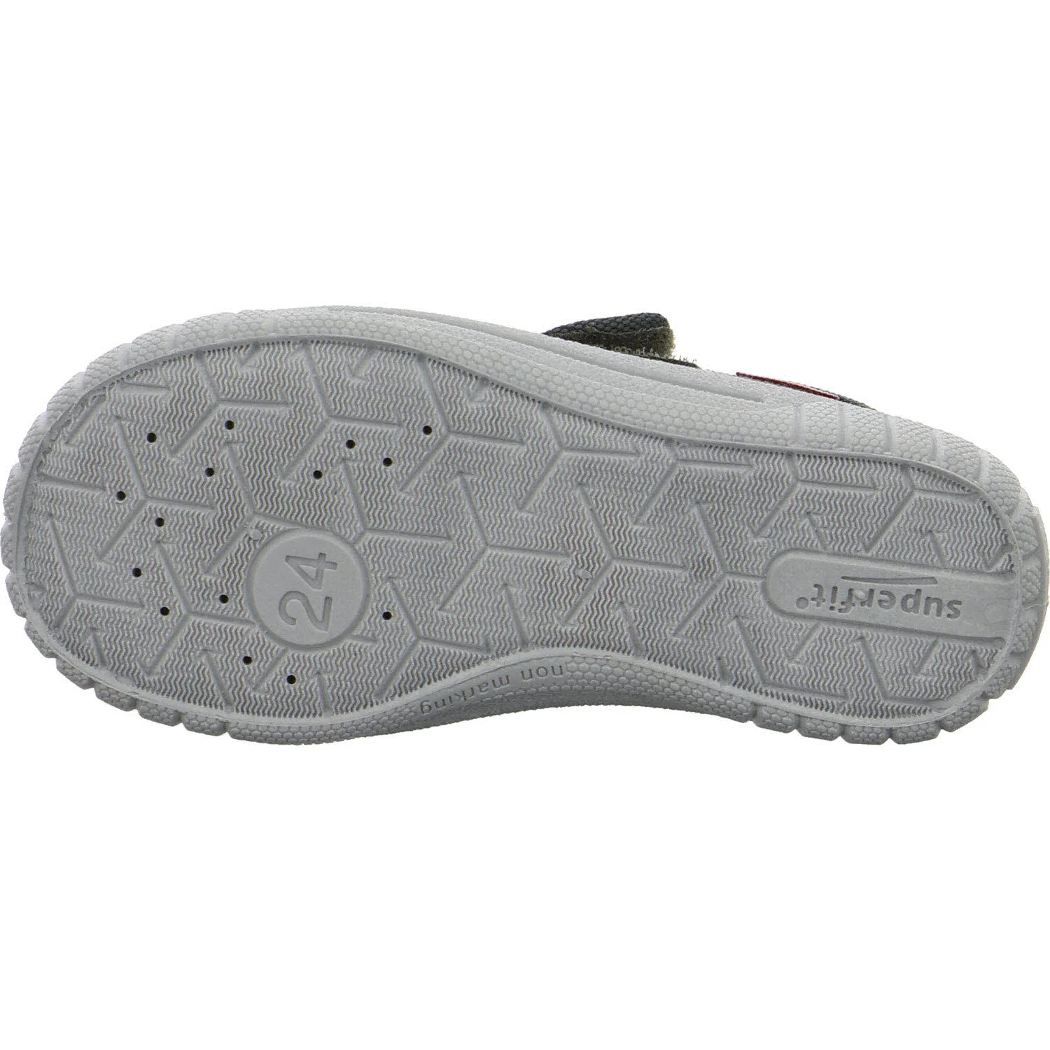Superfit Kinder Hausschuhe 1-000271-2100 Bill grau WMS mittel