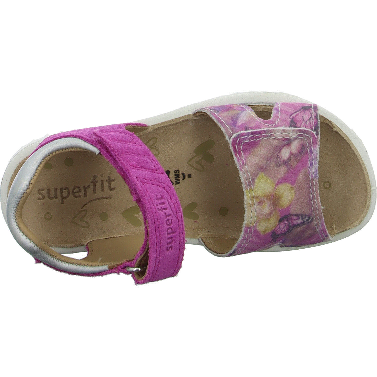 Element 8 von 8 (Bild) – Superfit Kinder Sandalen 1-609004-5540 Sparkle pink WMS mittel