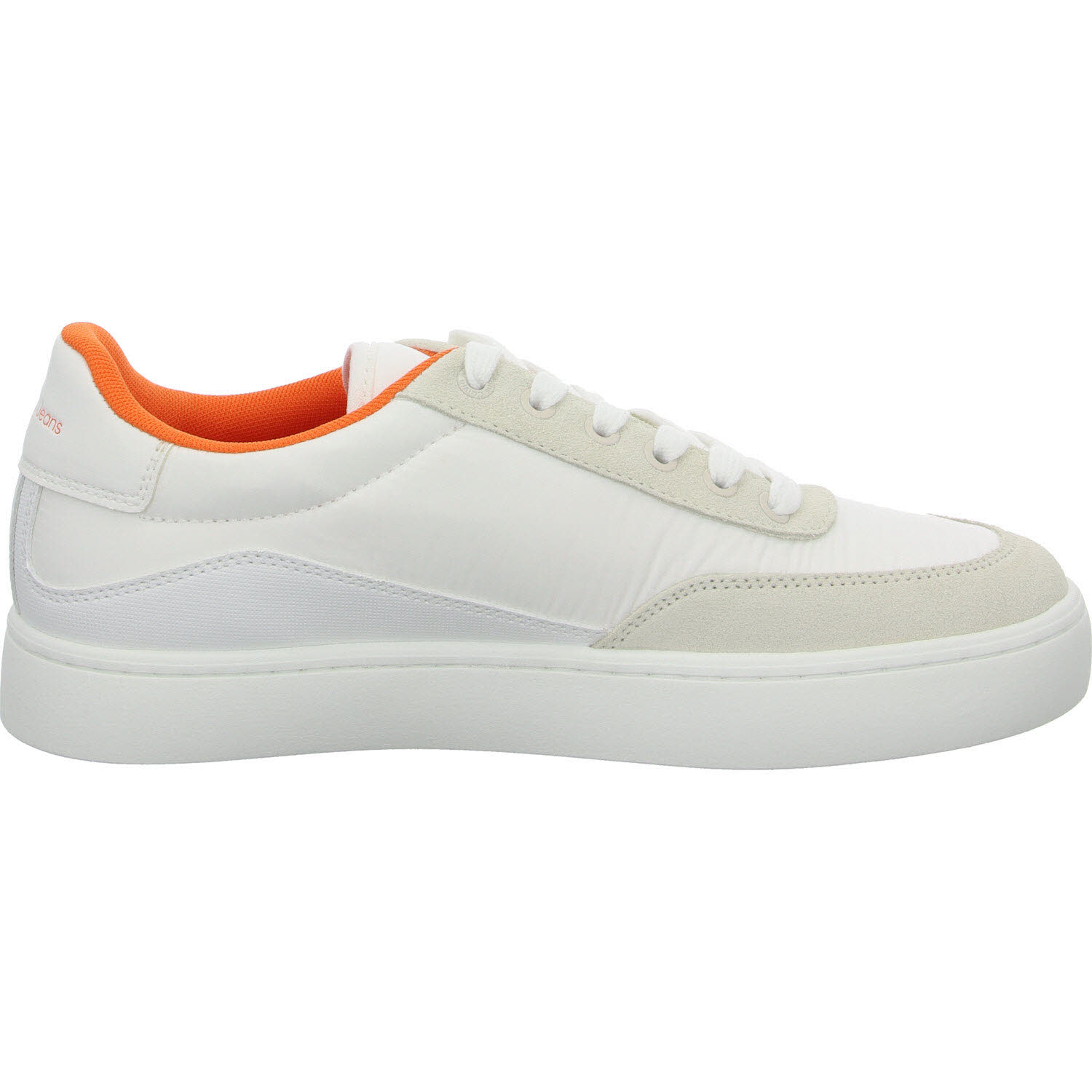 Calvin Klein Herren Schnürschuhe YM0YM006690LD CLASSIC CUPSOLE SU SOFTNY white/white/firecracker normal