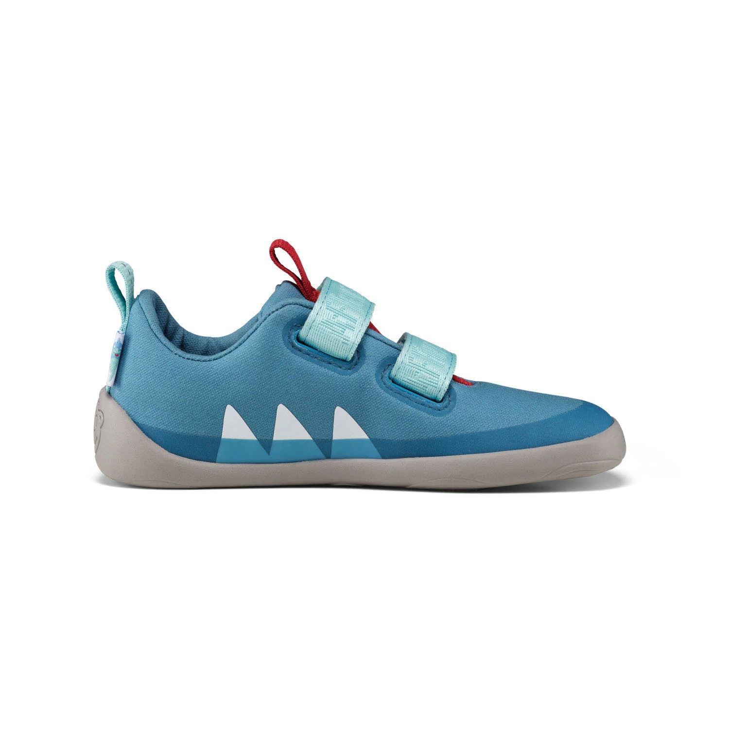 Affenzahn Kinderschuh zum Schlupfen 00391-30211 Lucky Hai blau normal