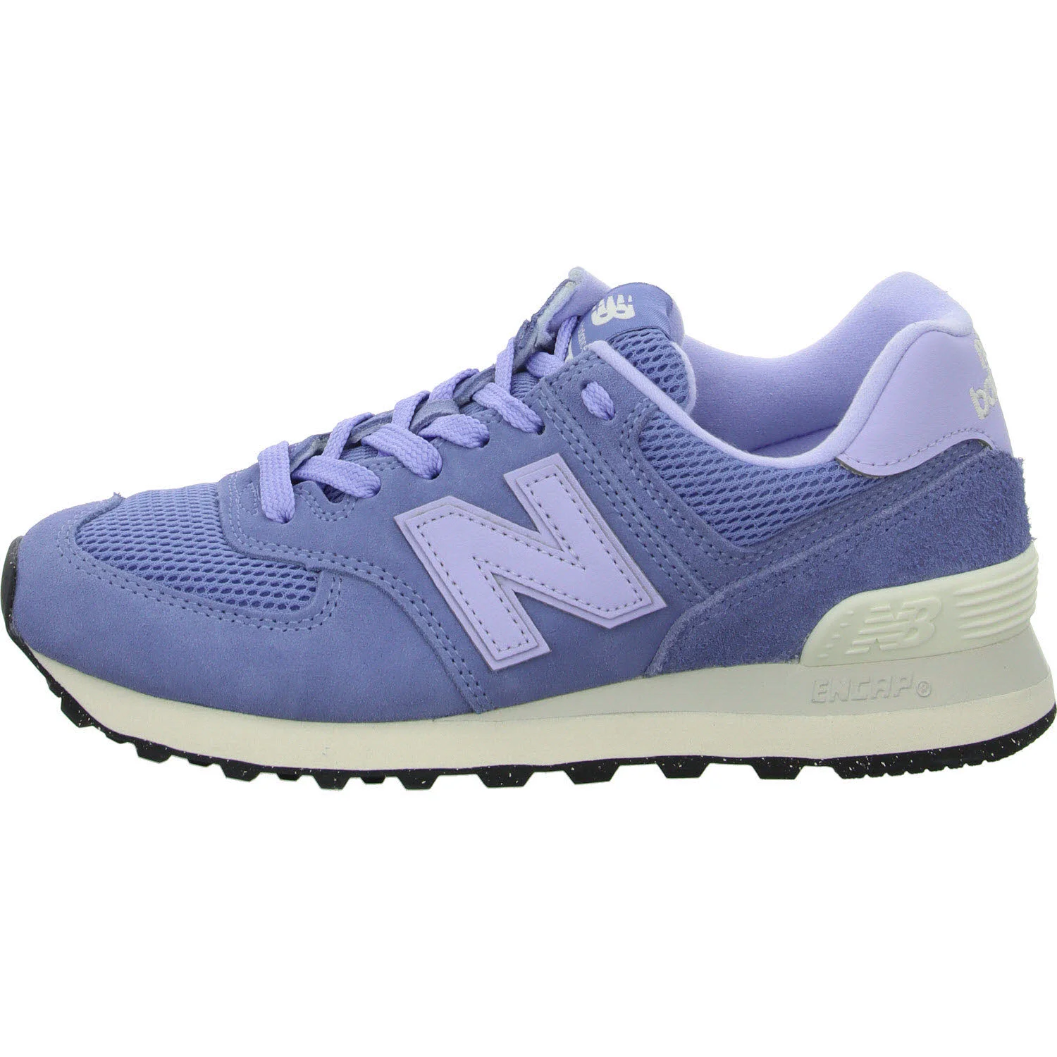 New Balance Damen Schnürschuhe W57458W 574 blue indigo/ NB 102 white normal