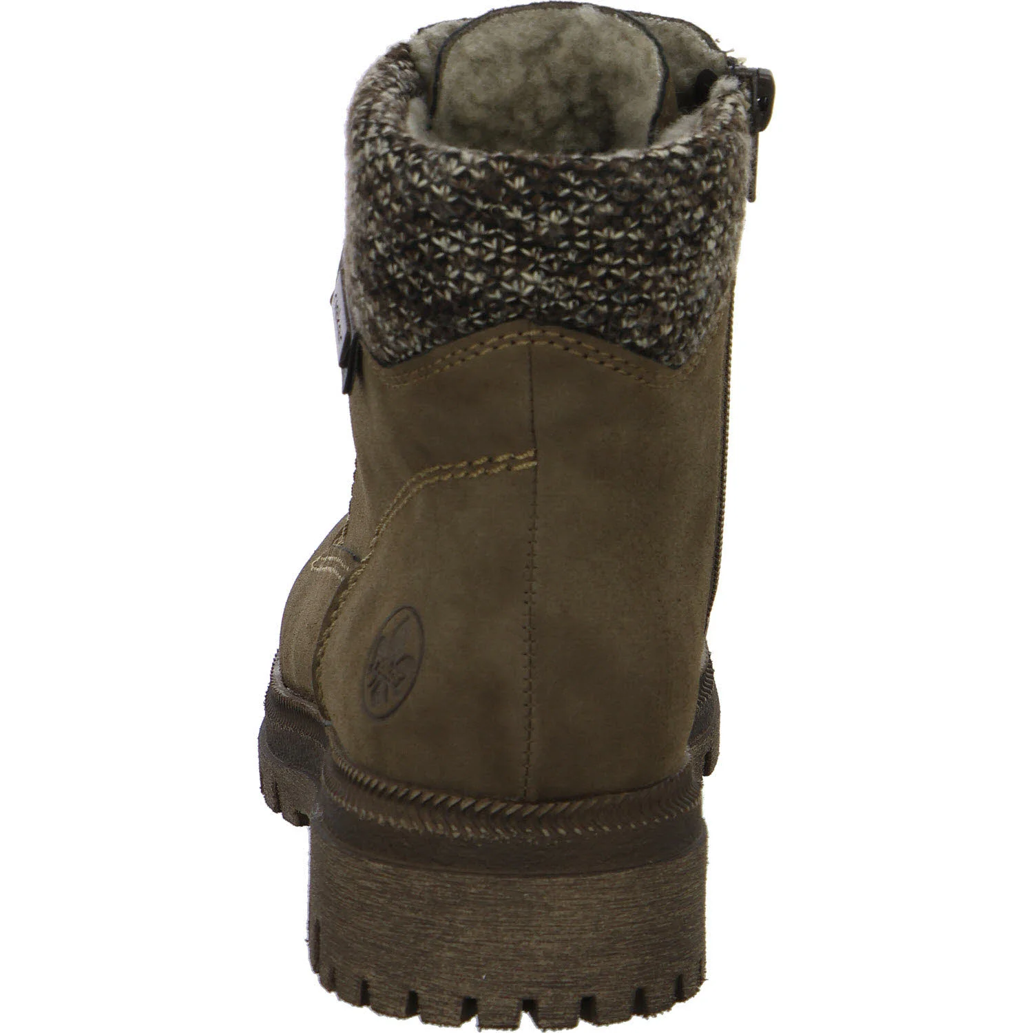 Rieker Damen Schnürstiefel warm Y7621-25 Y7621 brown/havanna/braun-beige F (normal)