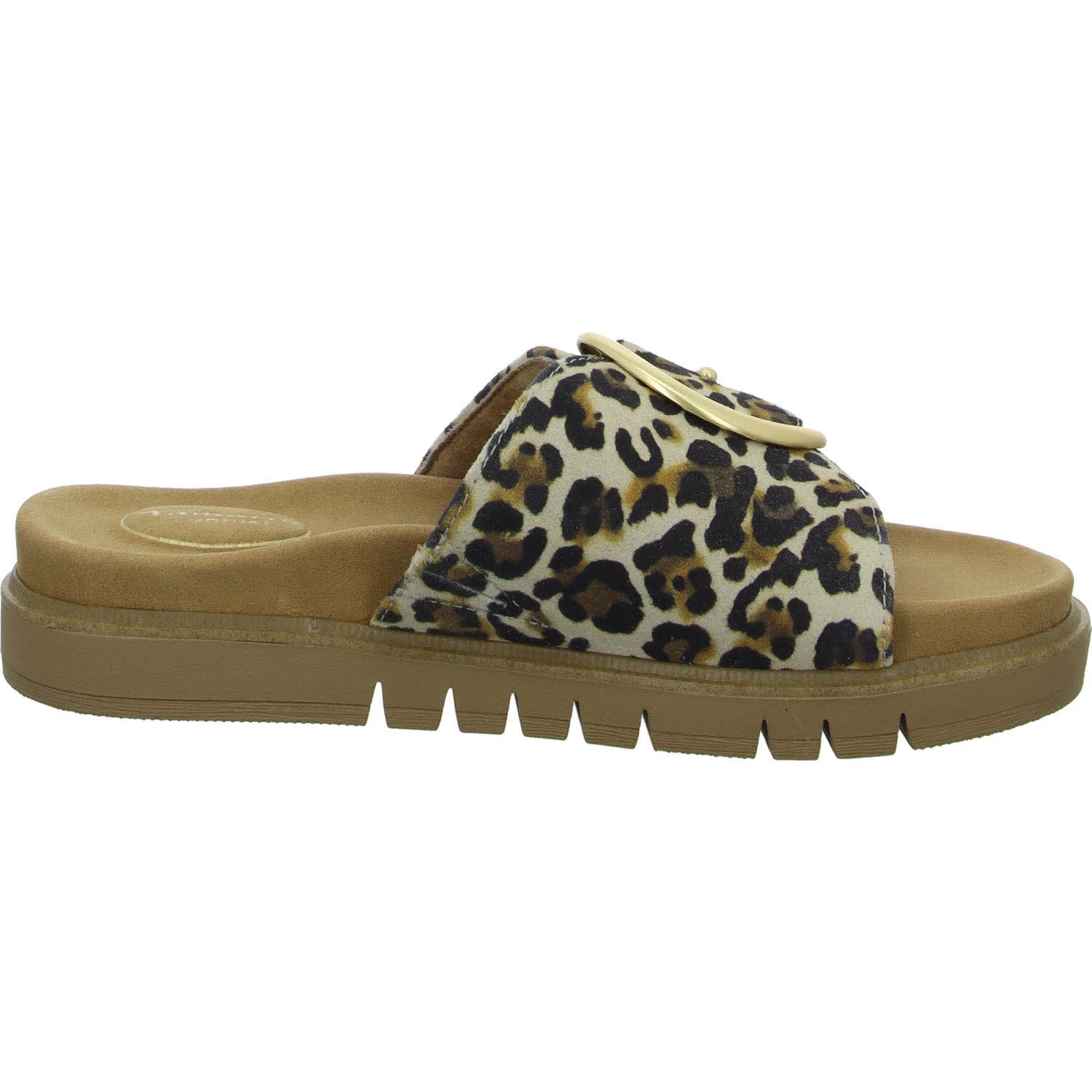 Tamaris Comfort Damen Pantoletten 8-87106-42/903 8-87106-42 leopard weit